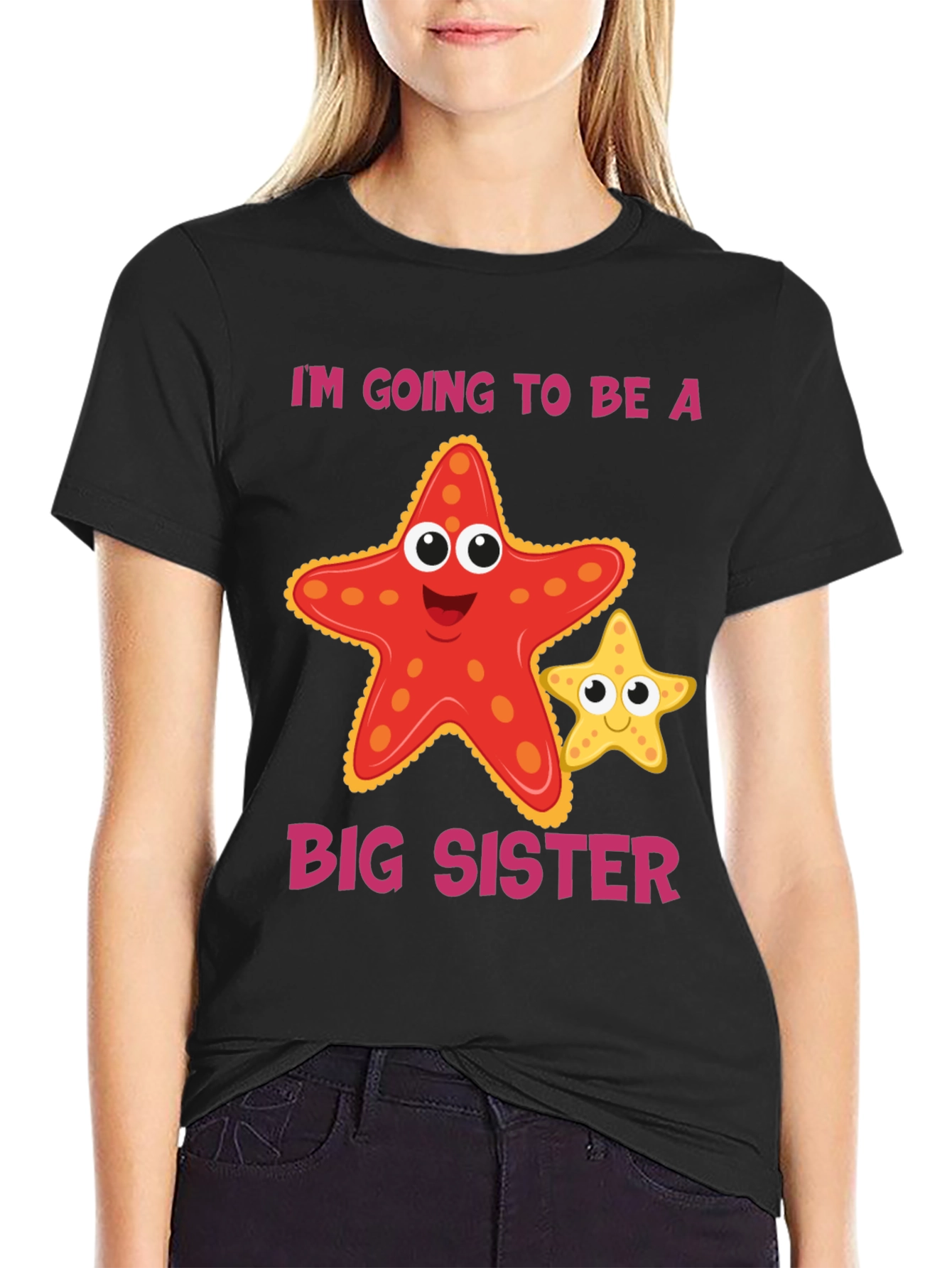 Big Sister Starfish Graphic Tee