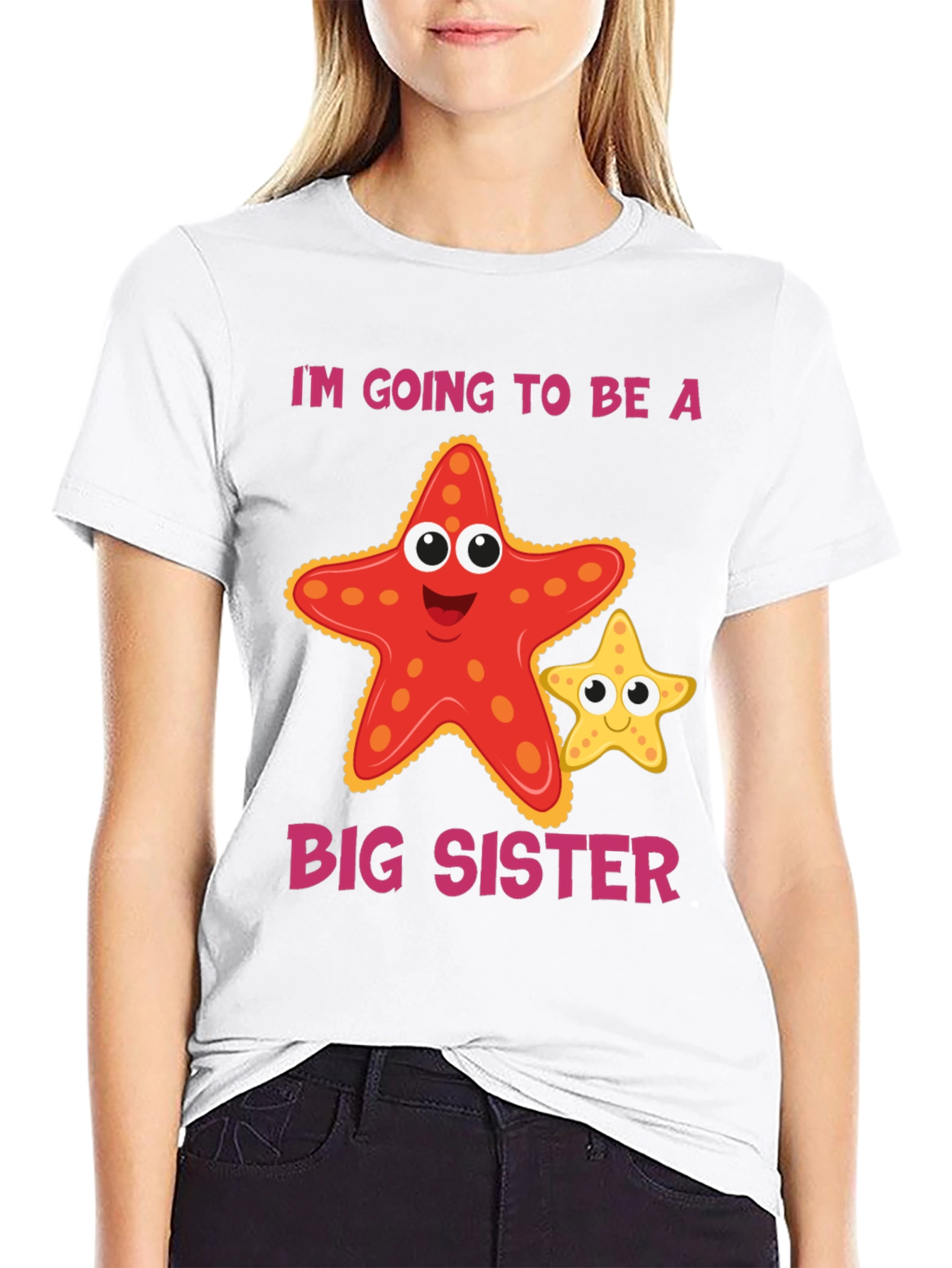 Big Sister Starfish Graphic Tee