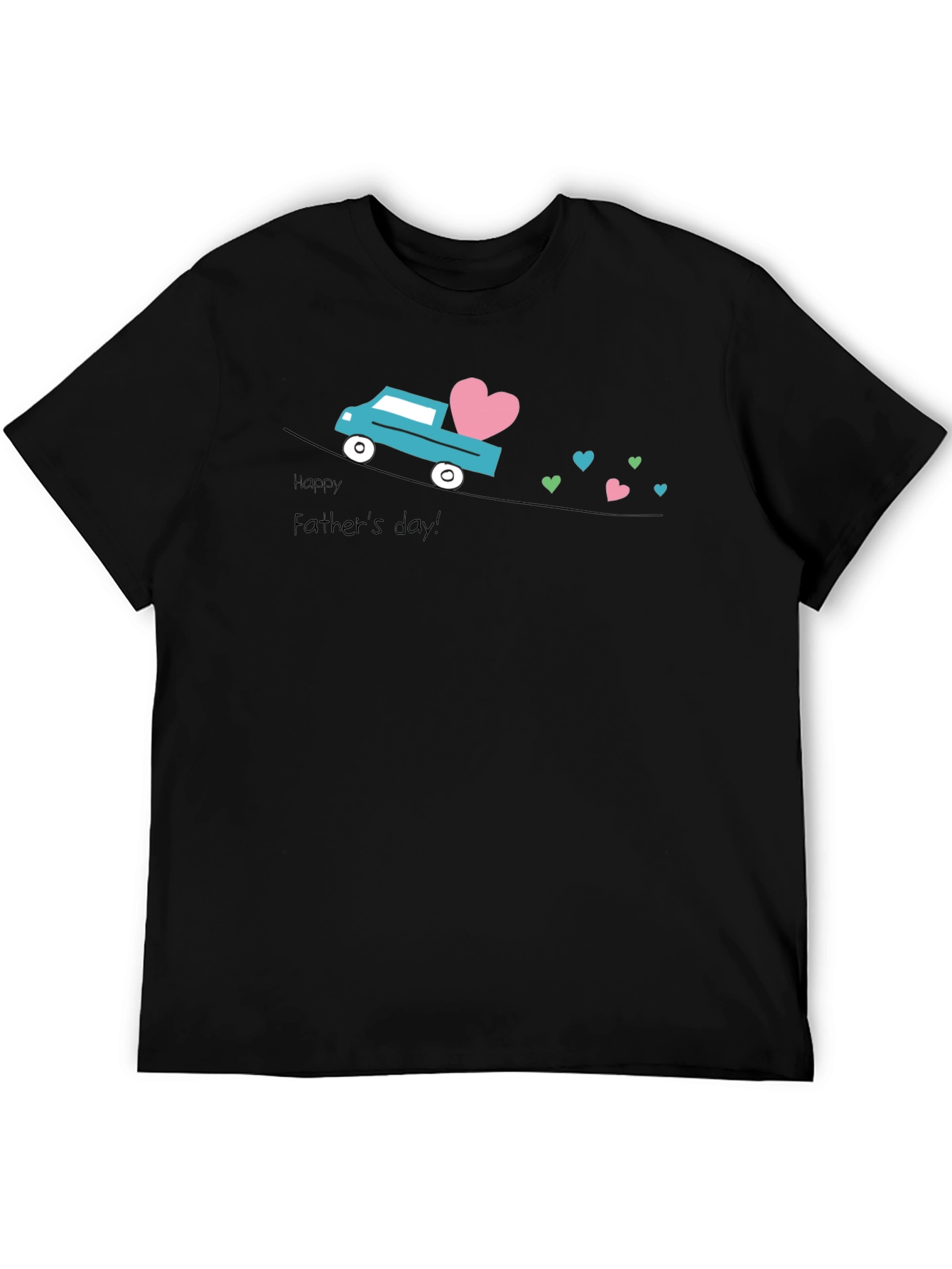 Happy Fathers Day Truck T-Shirt