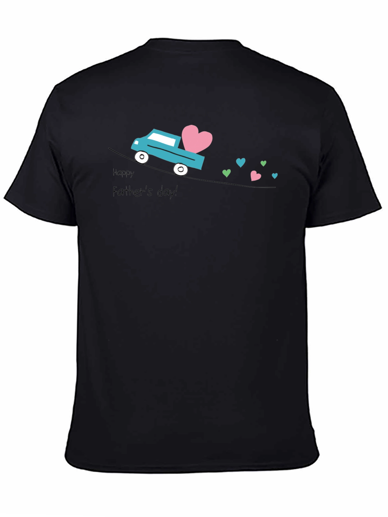 Happy Fathers Day Truck T-Shirt