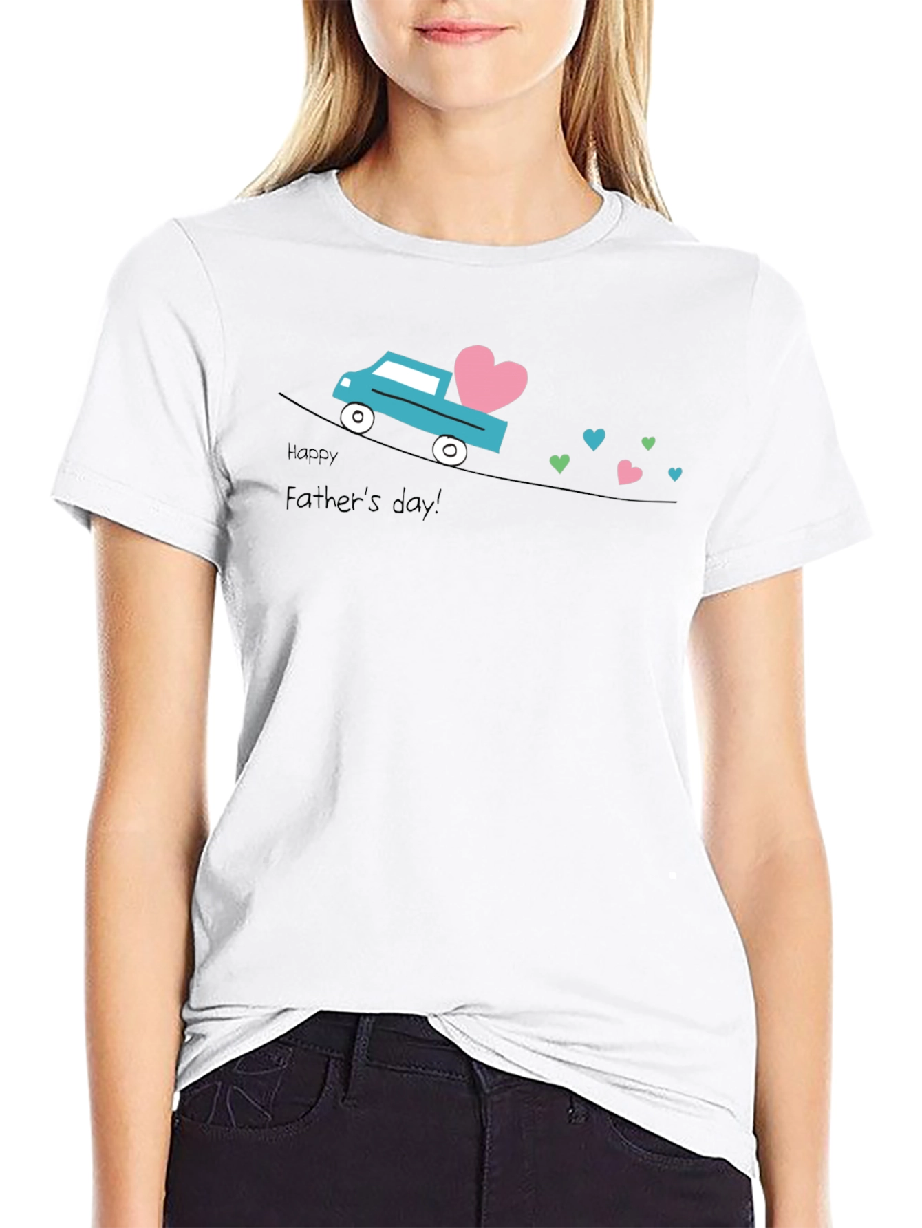 Happy Fathers Day Truck T-Shirt