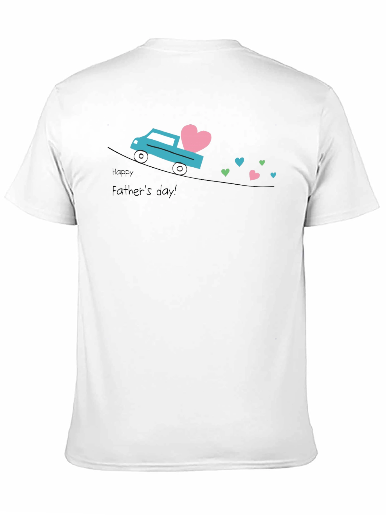 Happy Fathers Day Truck T-Shirt