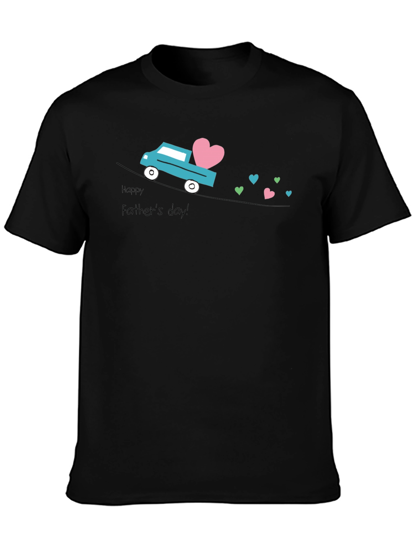 Happy Fathers Day Truck T-Shirt
