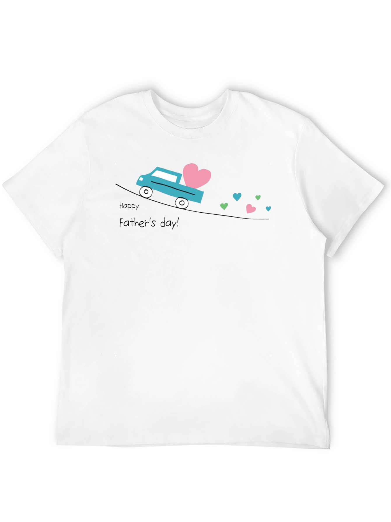 Happy Fathers Day Truck T-Shirt