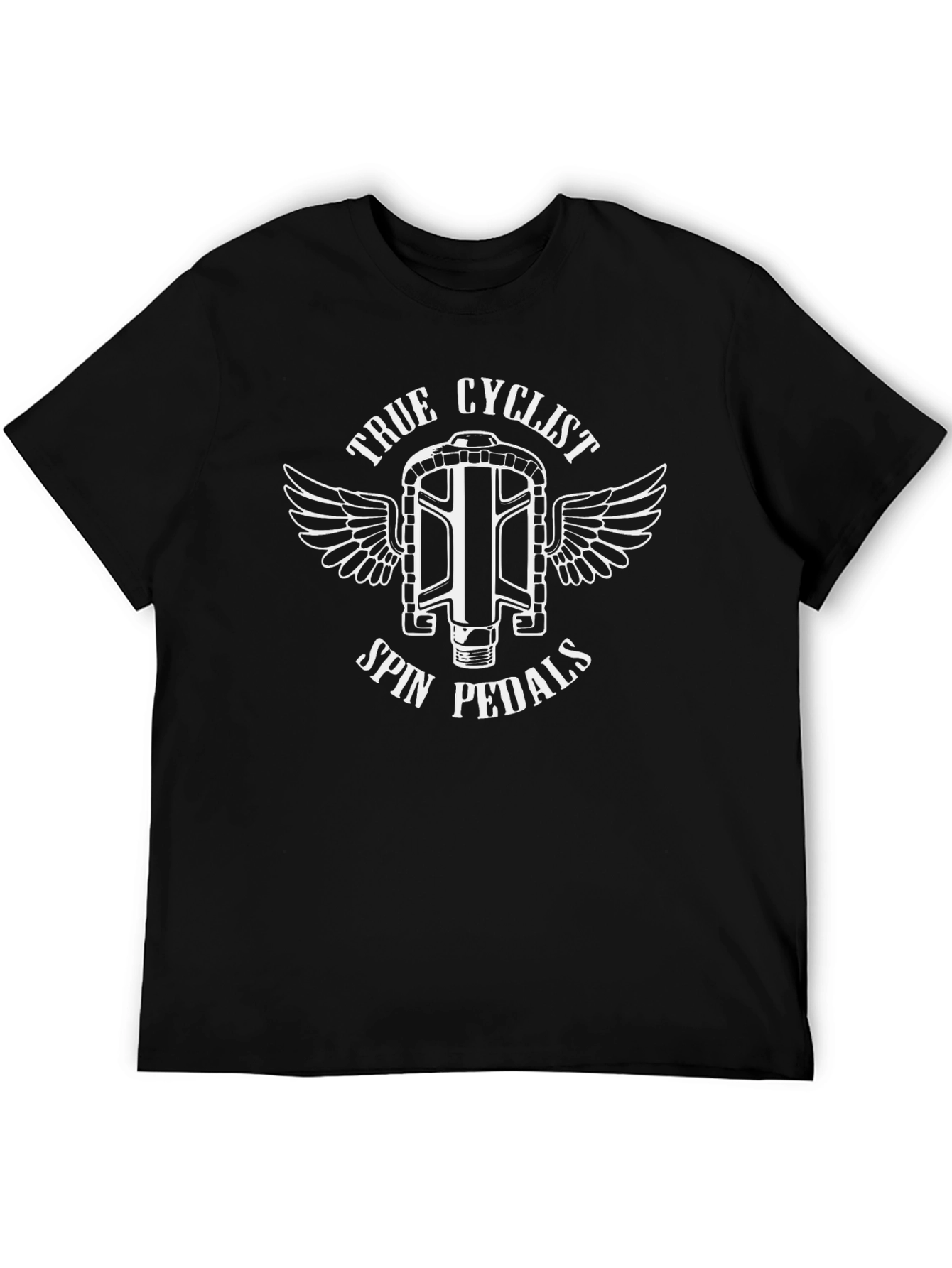 True Cyclist Spin Pedals Graphic T-Shirt