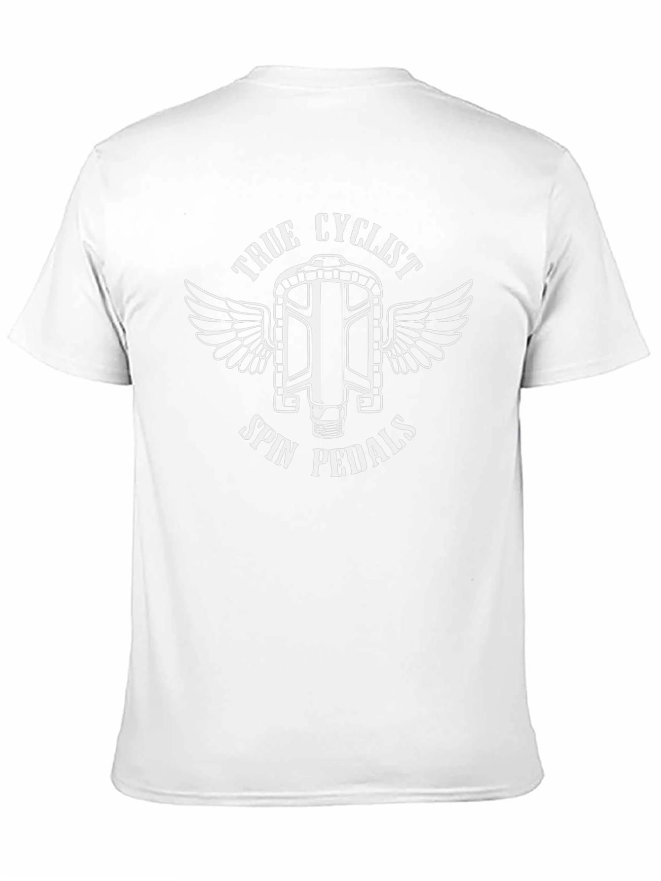 True Cyclist Spin Pedals Graphic T-Shirt