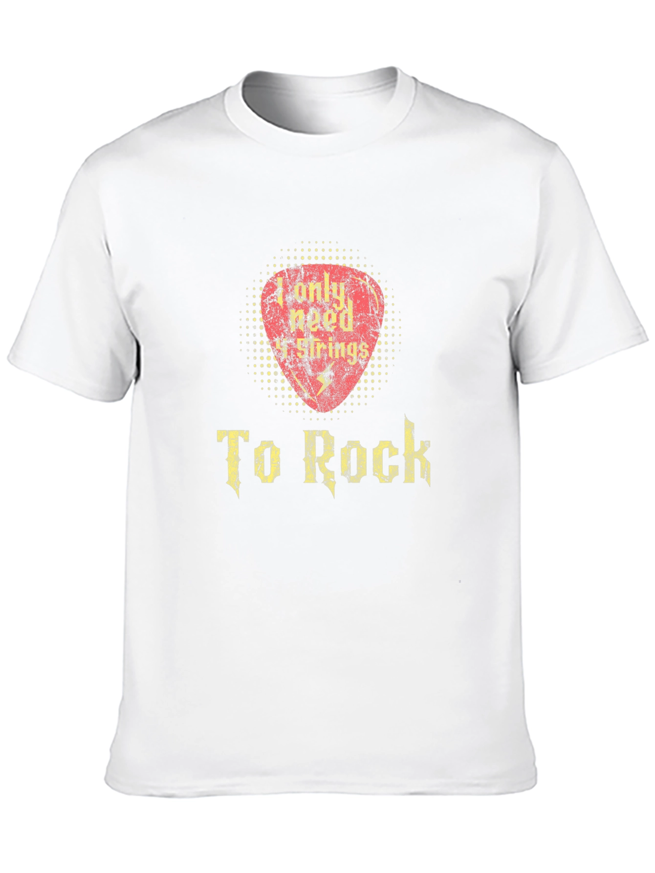 Rock & Roll Guitar Pick T-Shirt