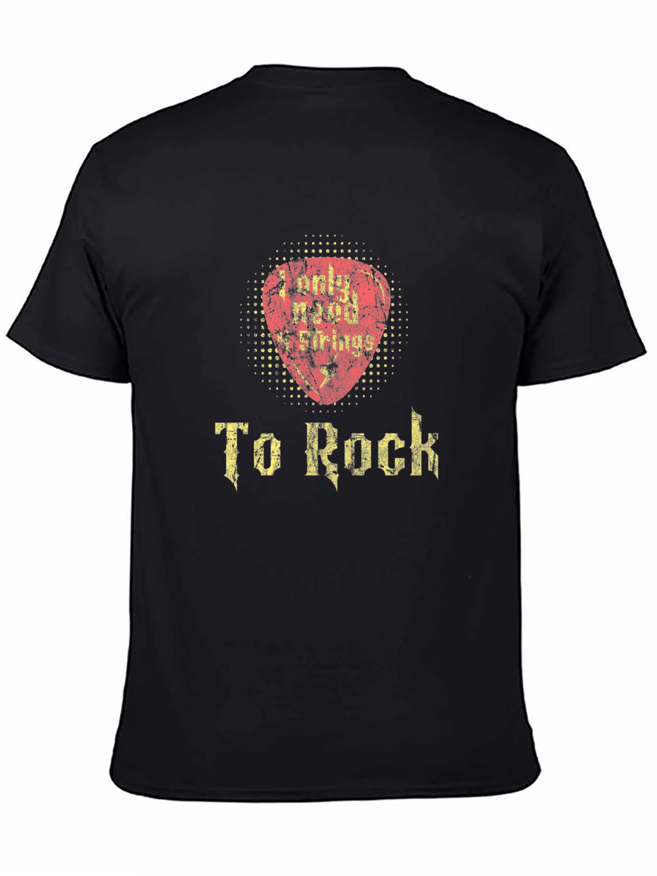 Rock & Roll Guitar Pick T-Shirt