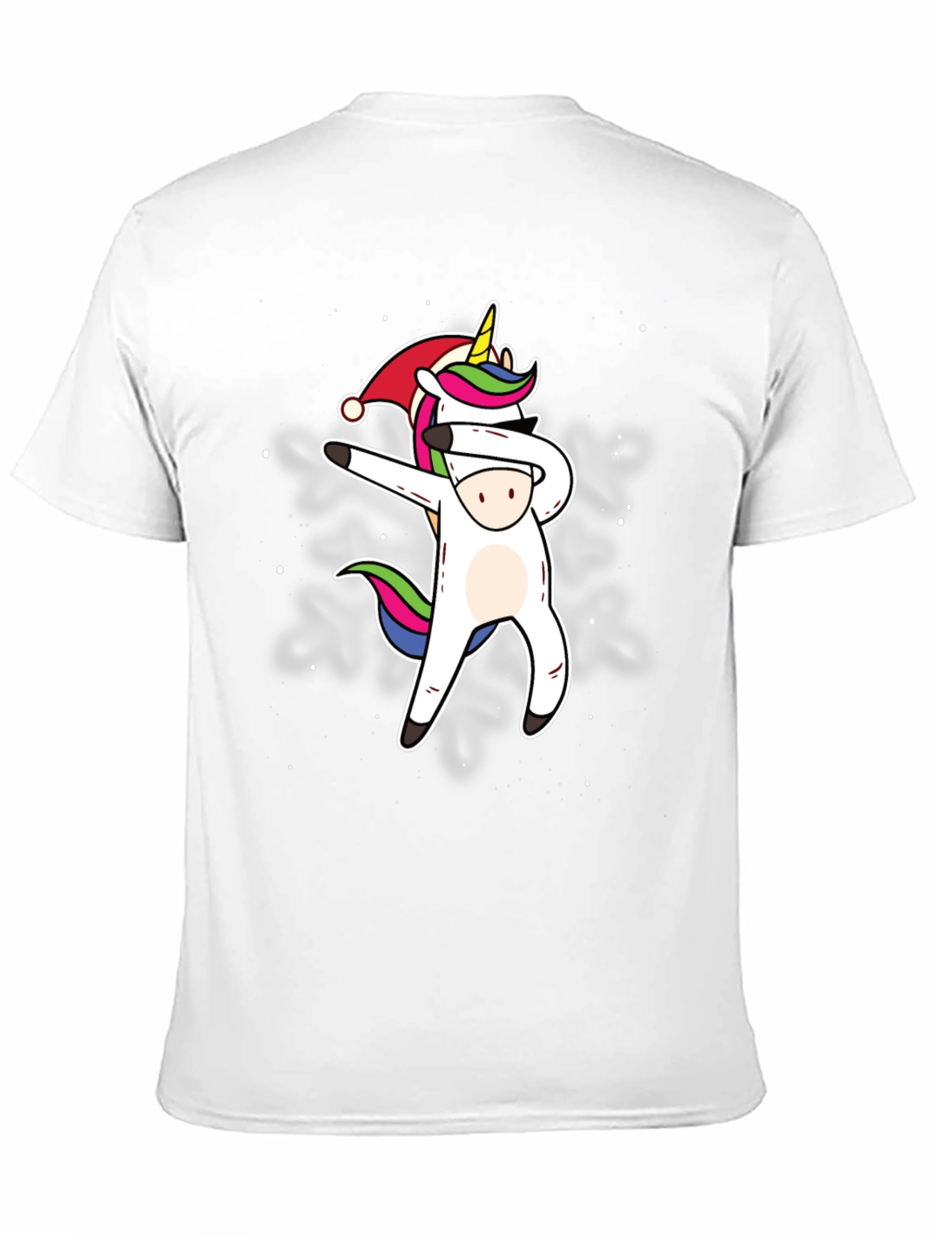 Dabbing Unicorn Christmas T-Shirt