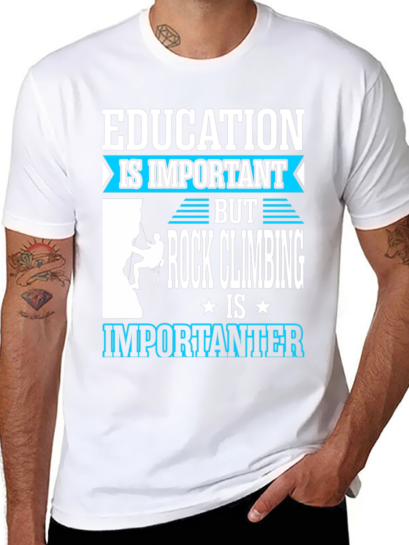 Rock Climbing Importance T-Shirt