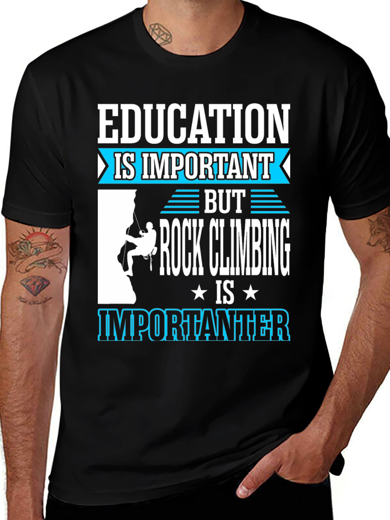 Rock Climbing Importance T-Shirt