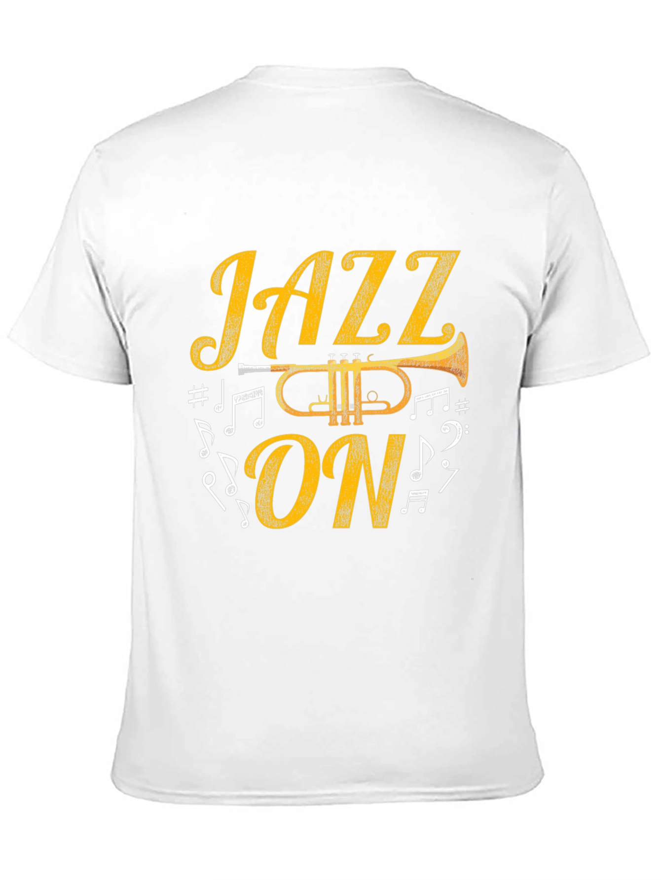 Jazz On T-Shirt Trumpet Music Tee