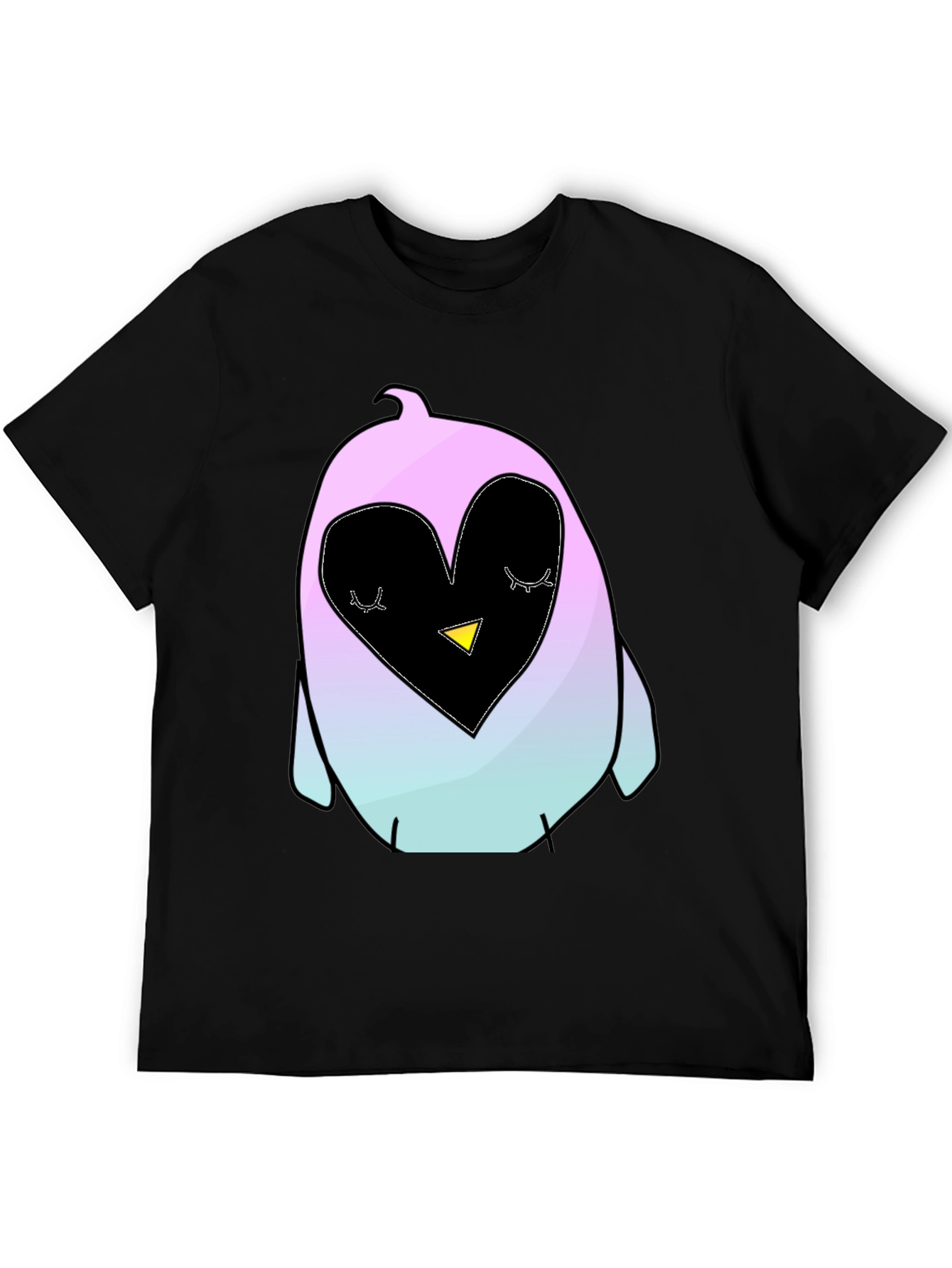 Cute Penguin Heart T-Shirt