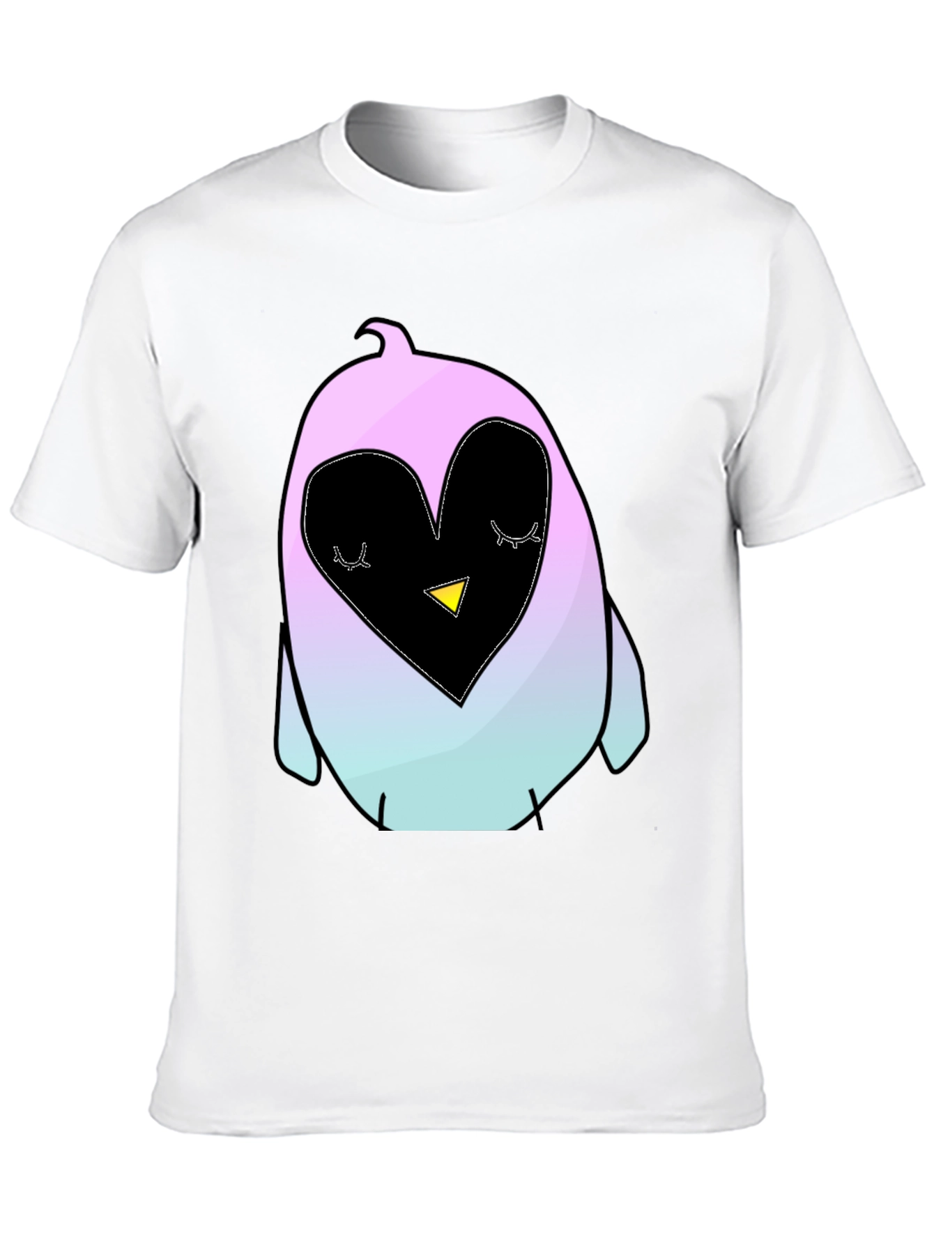 Cute Penguin Heart T-Shirt
