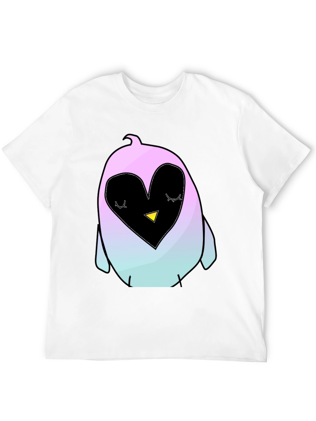 Cute Penguin Heart T-Shirt
