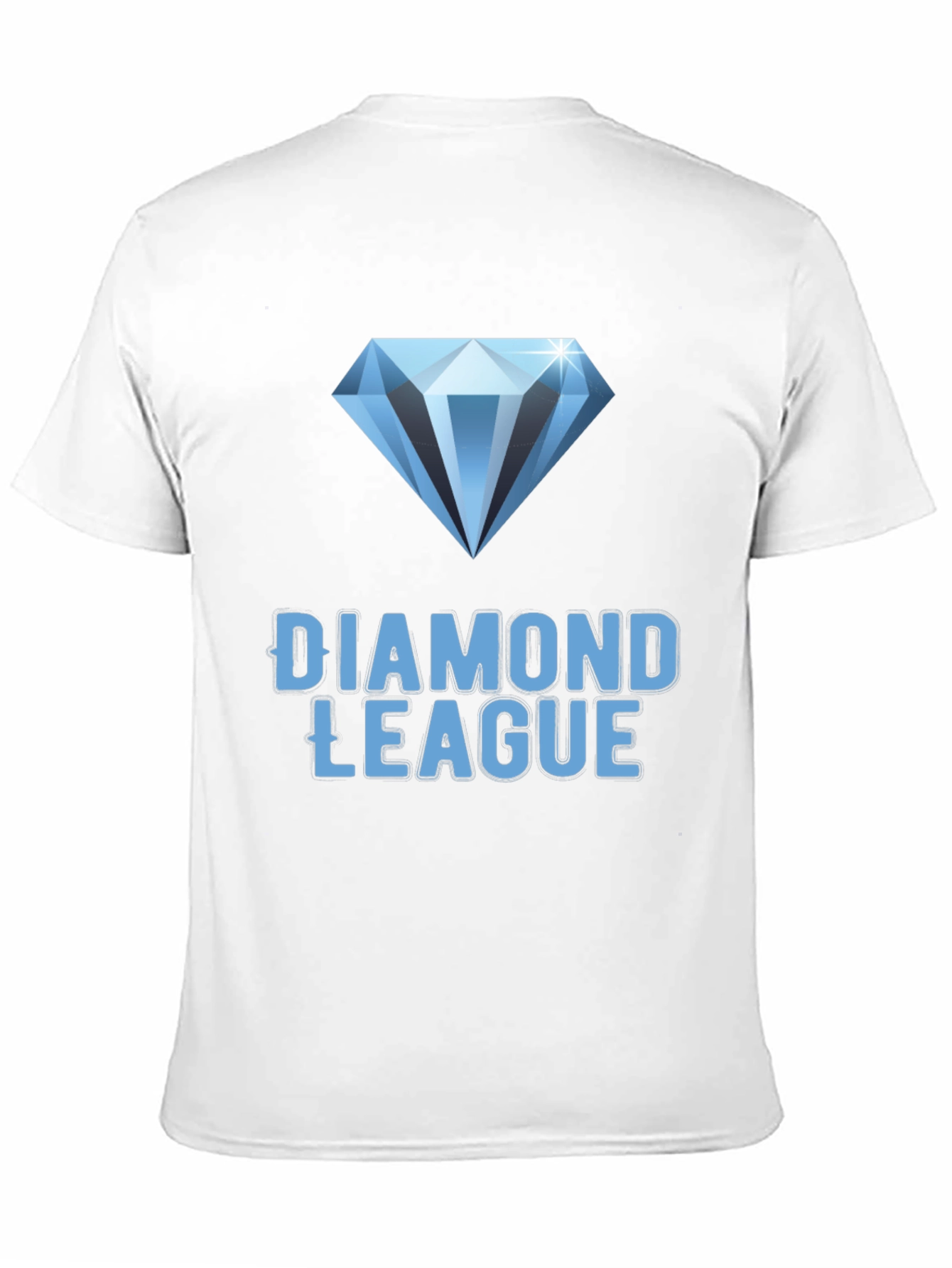 Diamond League Graphic Tee - Stylish Black T-Shirt