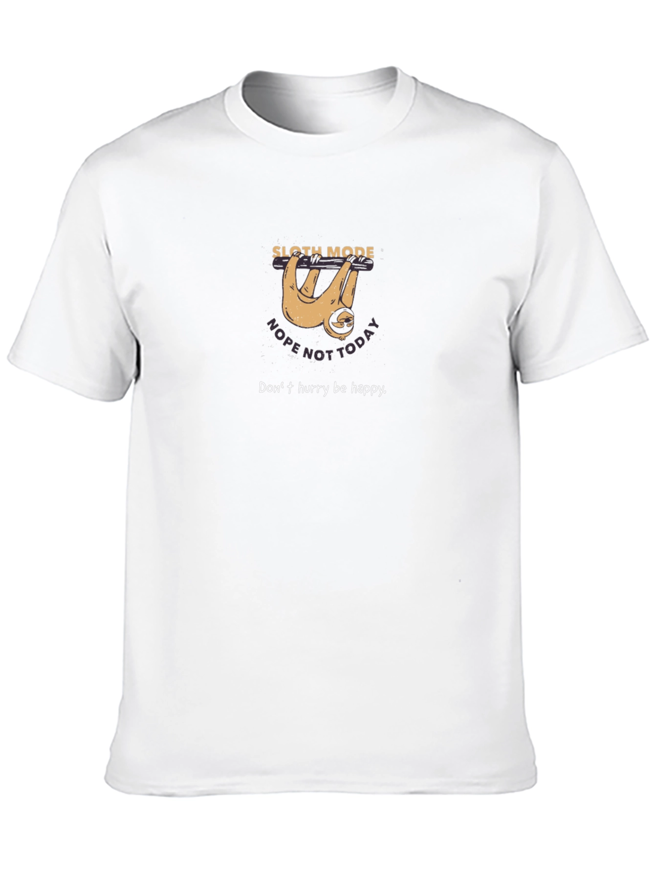 Sloth Mode T-Shirt - Relaxed Fit Graphic Tee