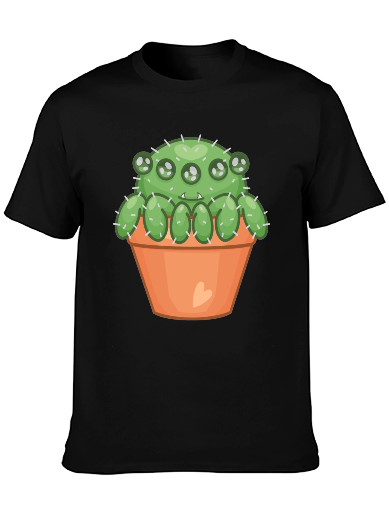 Cactus Monster T-Shirt - Cute & Spooky!