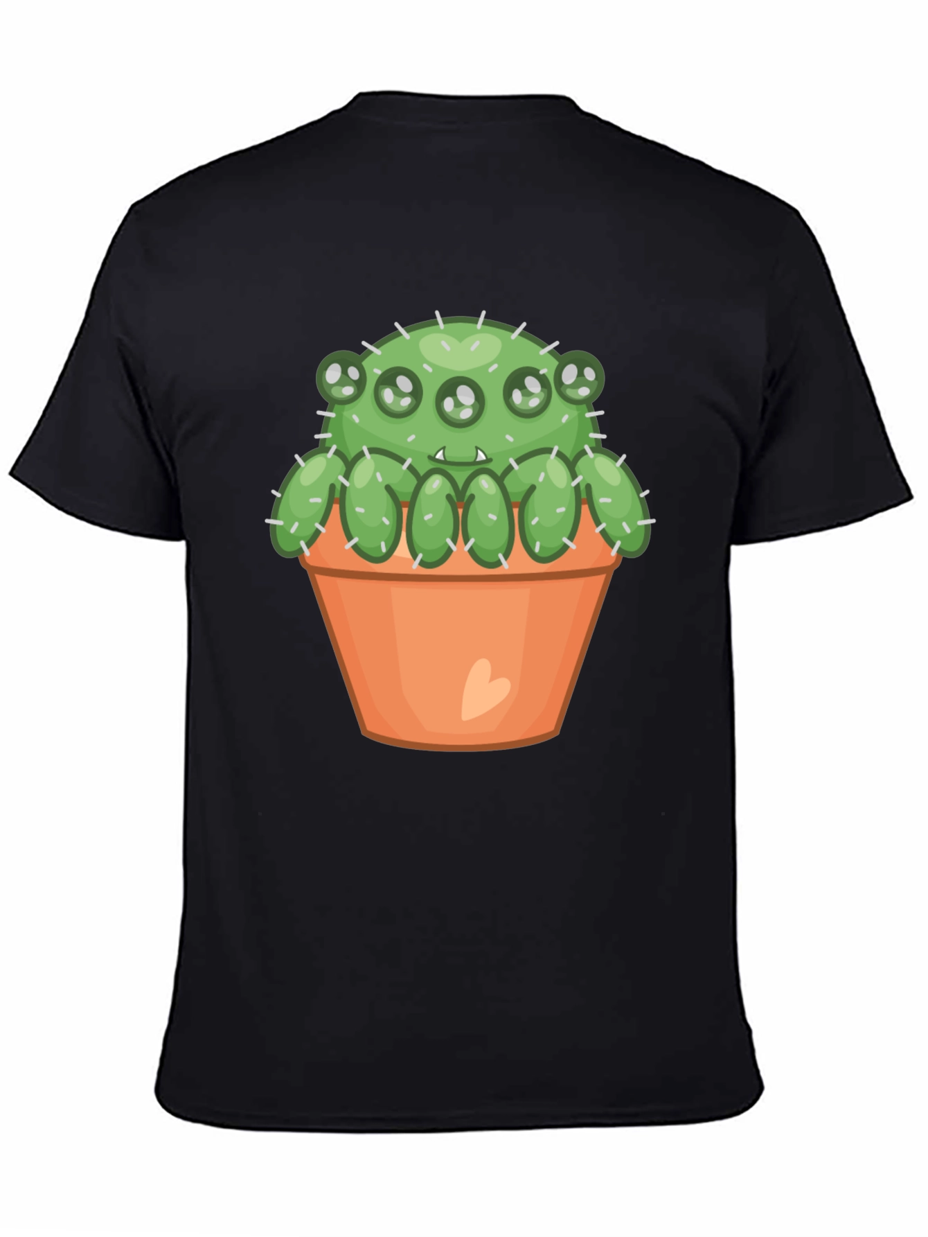 Cactus Monster T-Shirt - Cute & Spooky!