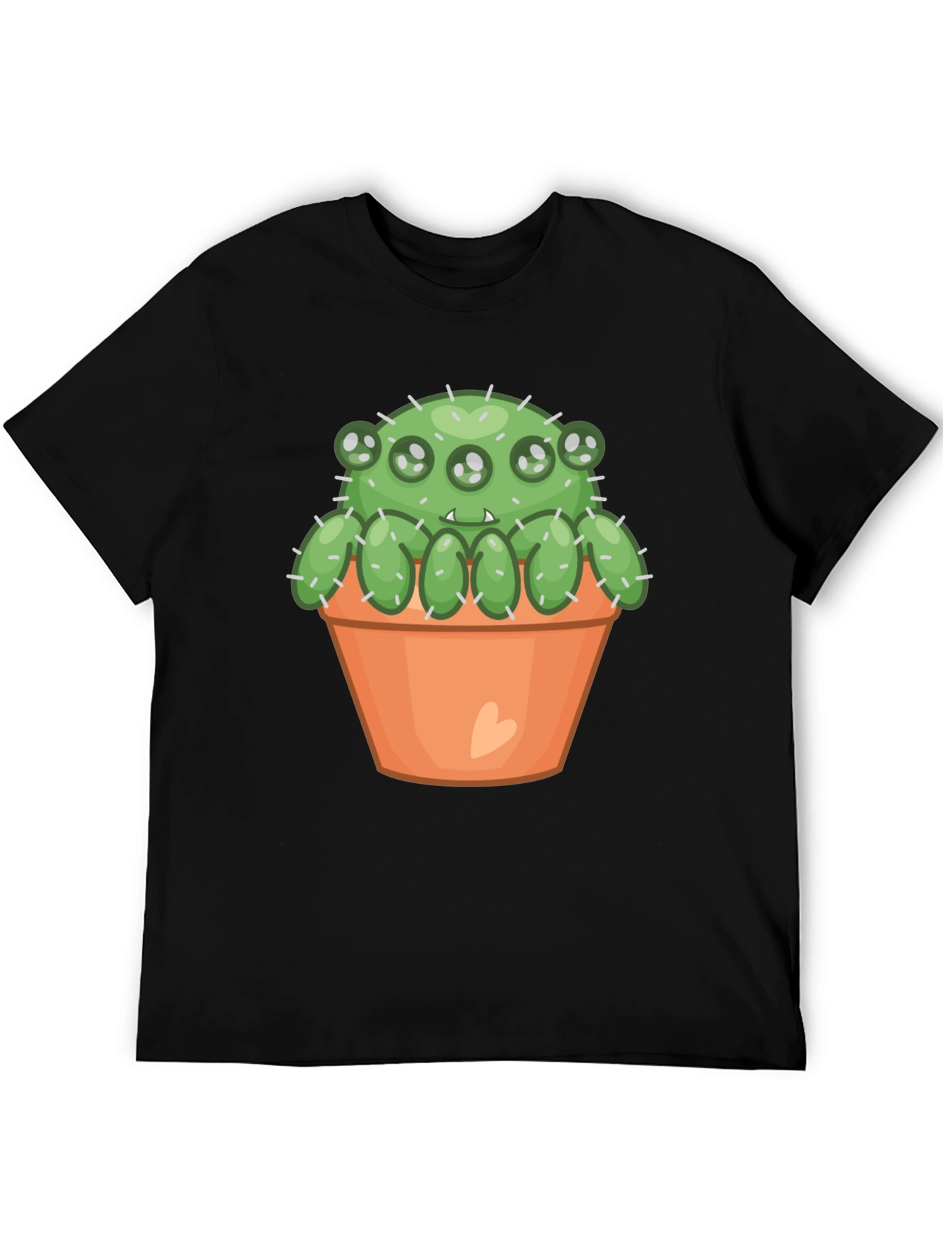 Cactus Monster T-Shirt - Cute & Spooky!