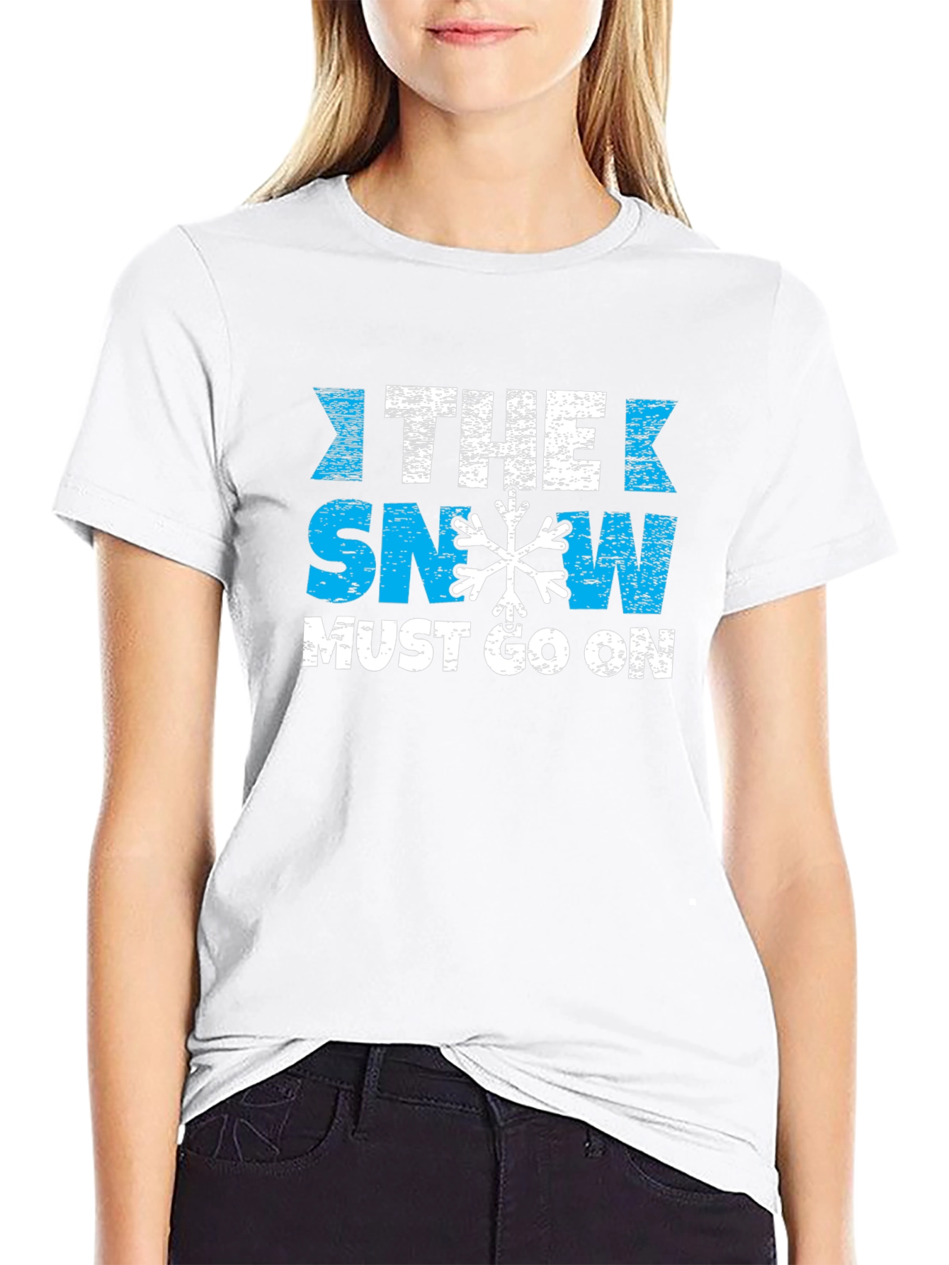 The Snow Must Go On Graphic T-Shirt