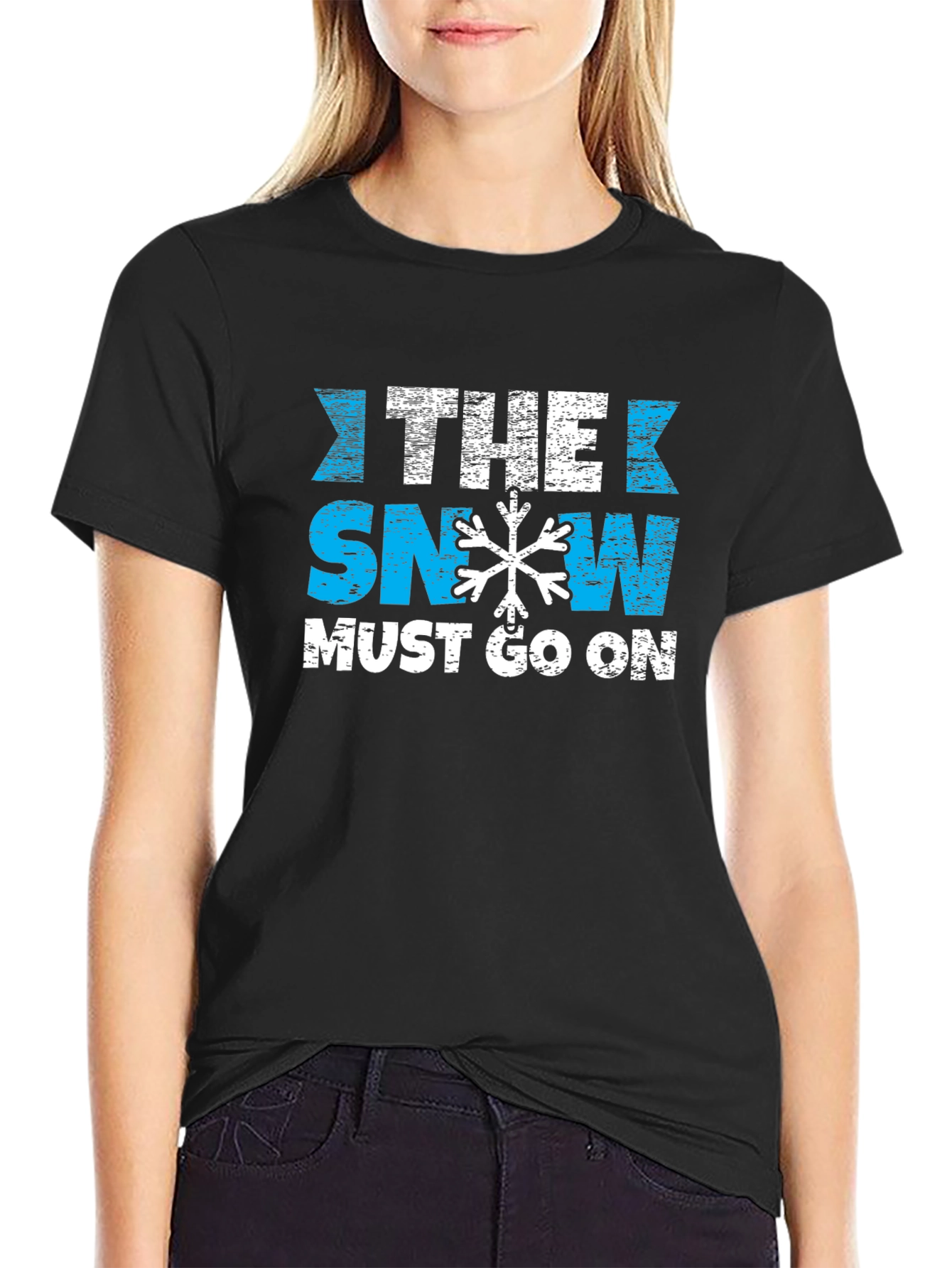 The Snow Must Go On Graphic T-Shirt