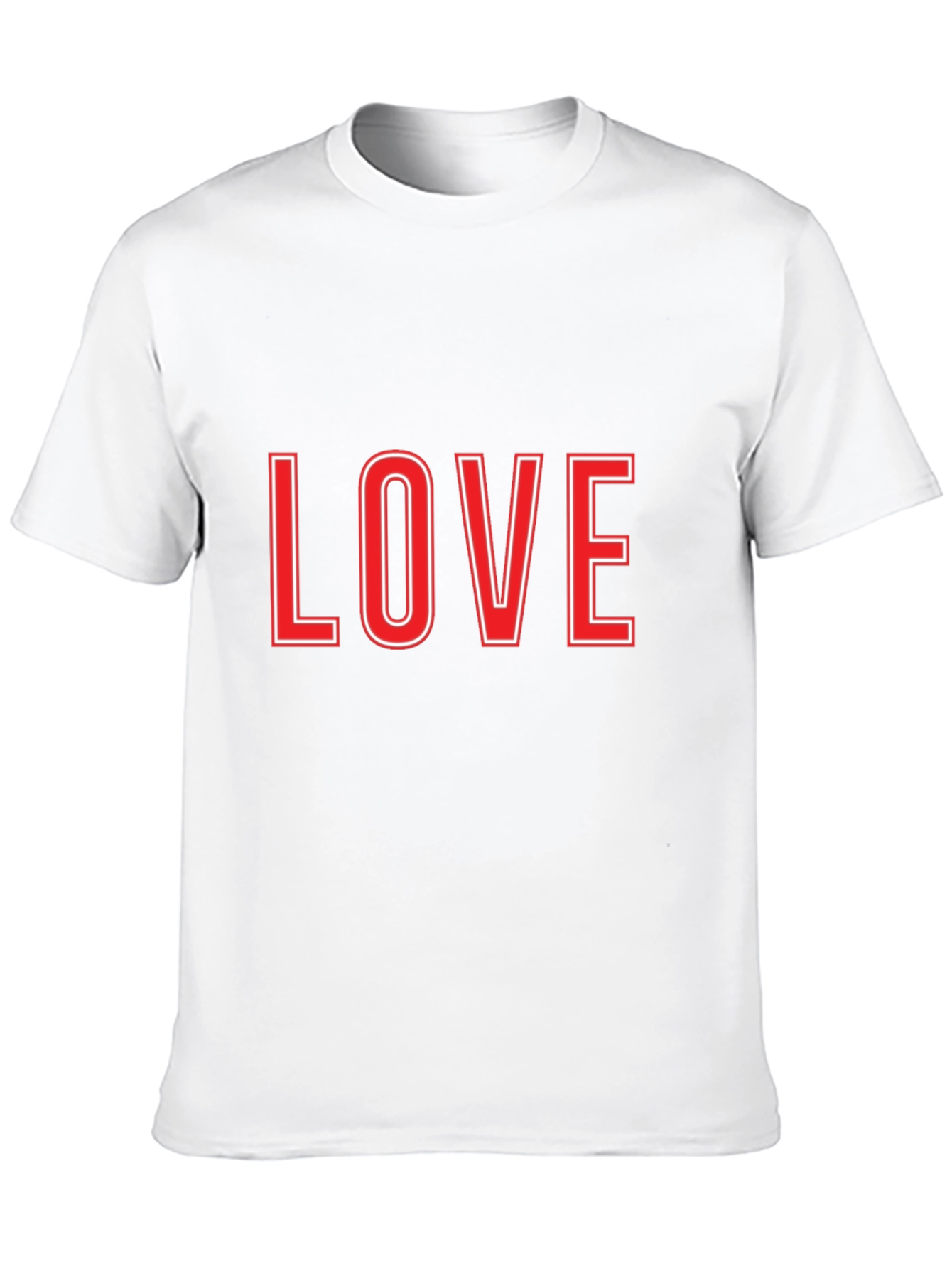 Love Graphic Tee - Black Casual T-Shirt