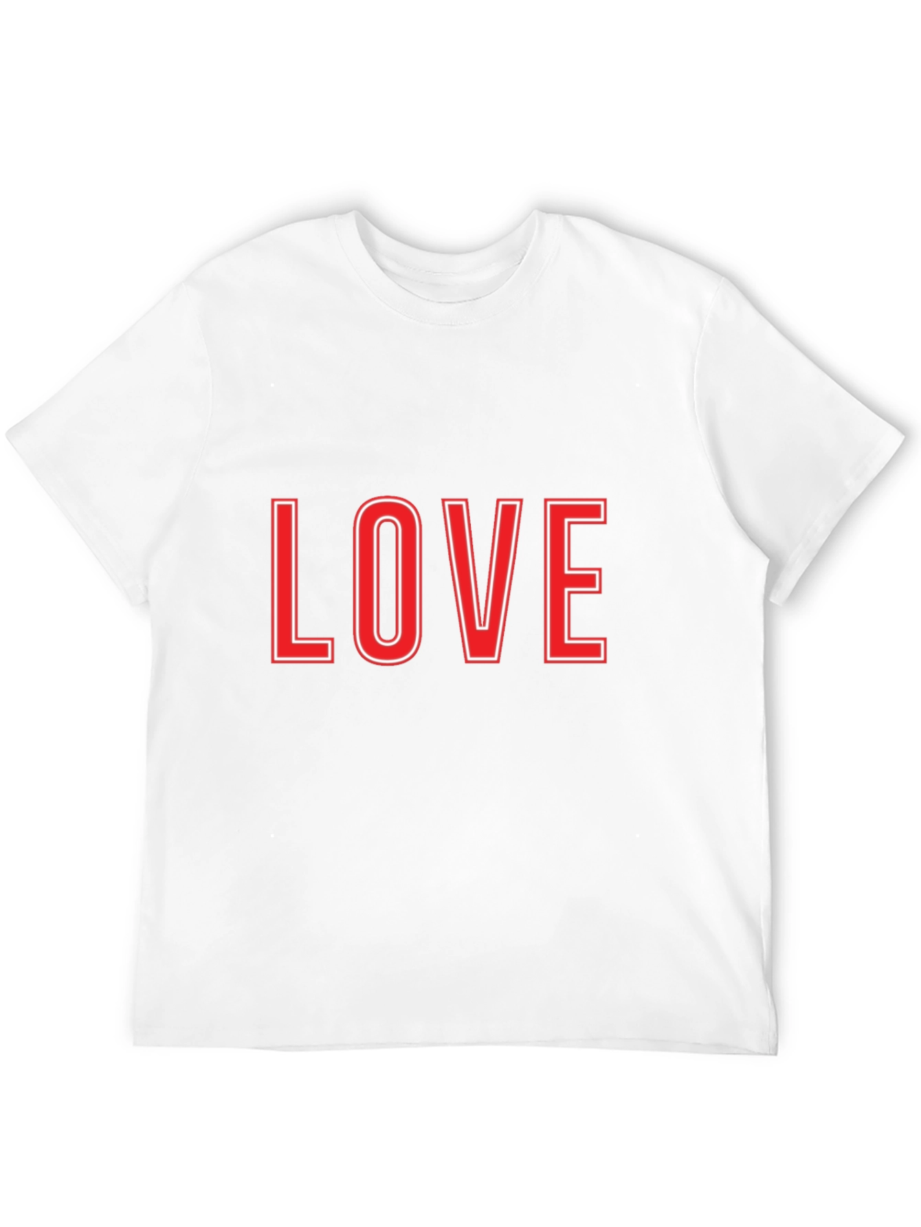 Love Graphic Tee - Black Casual T-Shirt