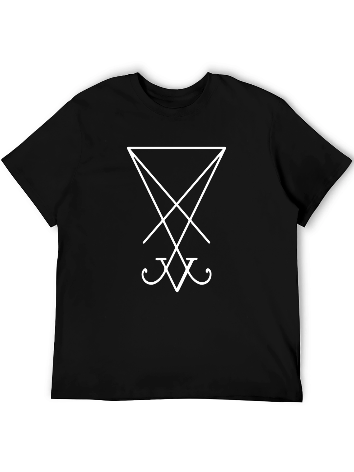 Symbol T-Shirt - Black Cotton Tee