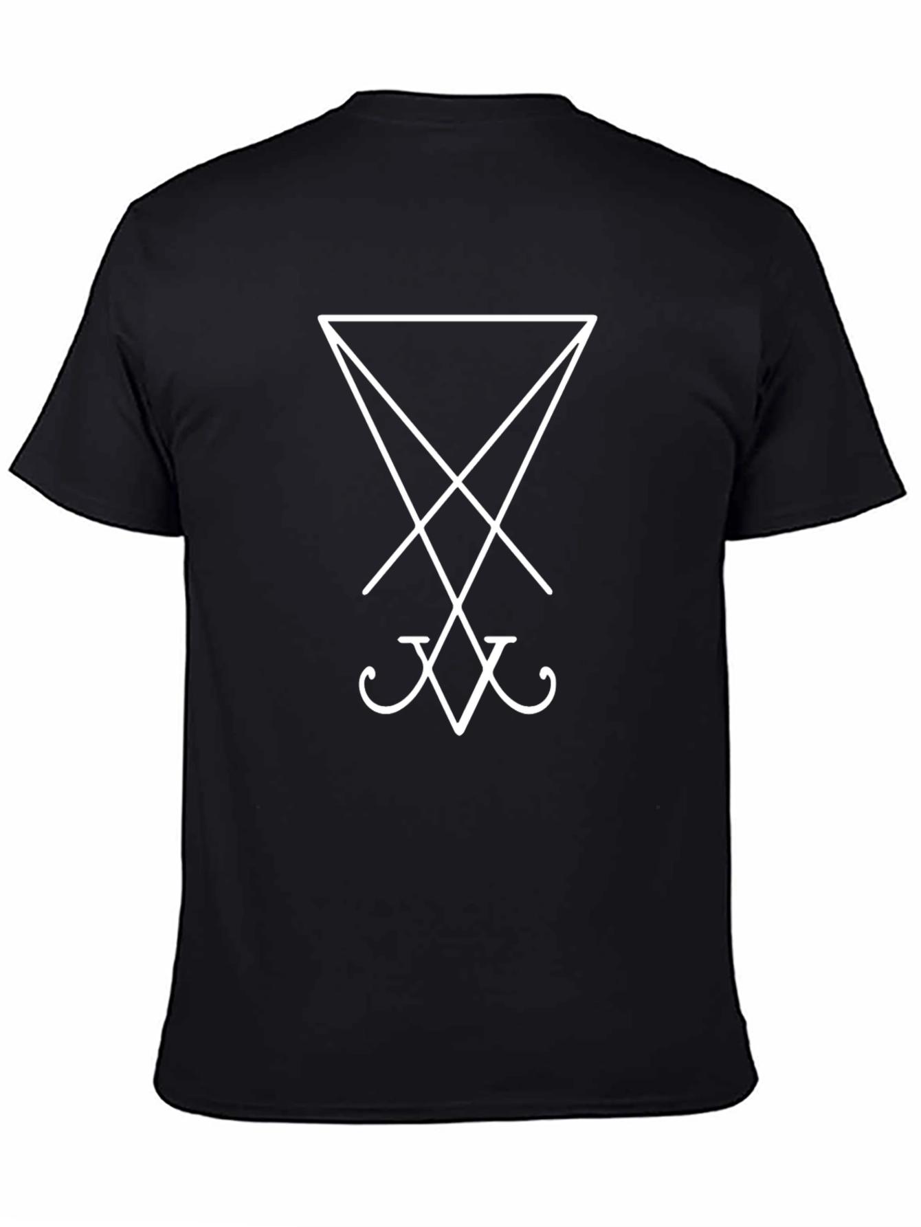 Symbol T-Shirt - Black Cotton Tee