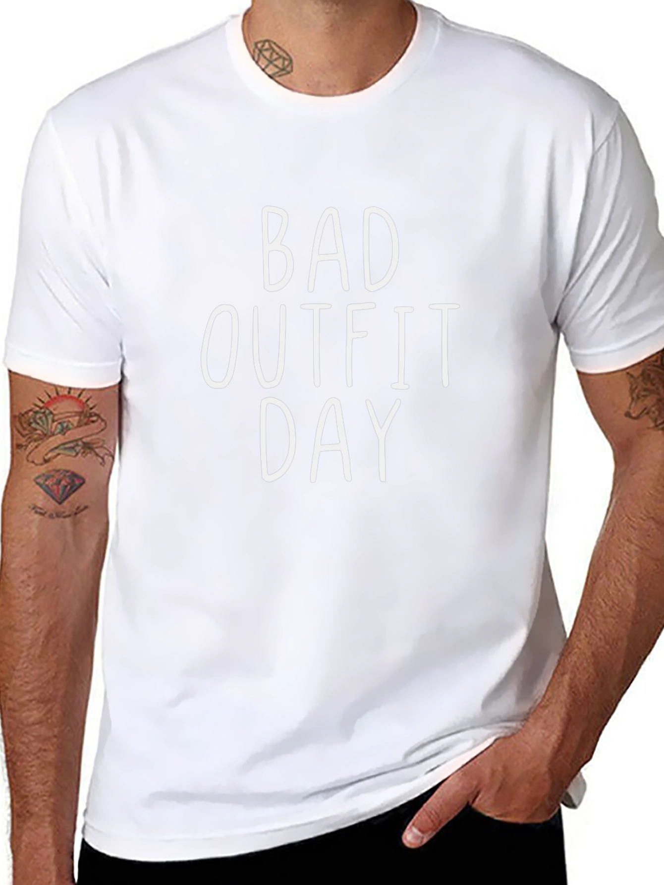 Bad Outfit Day Graphic Tee - Unisex