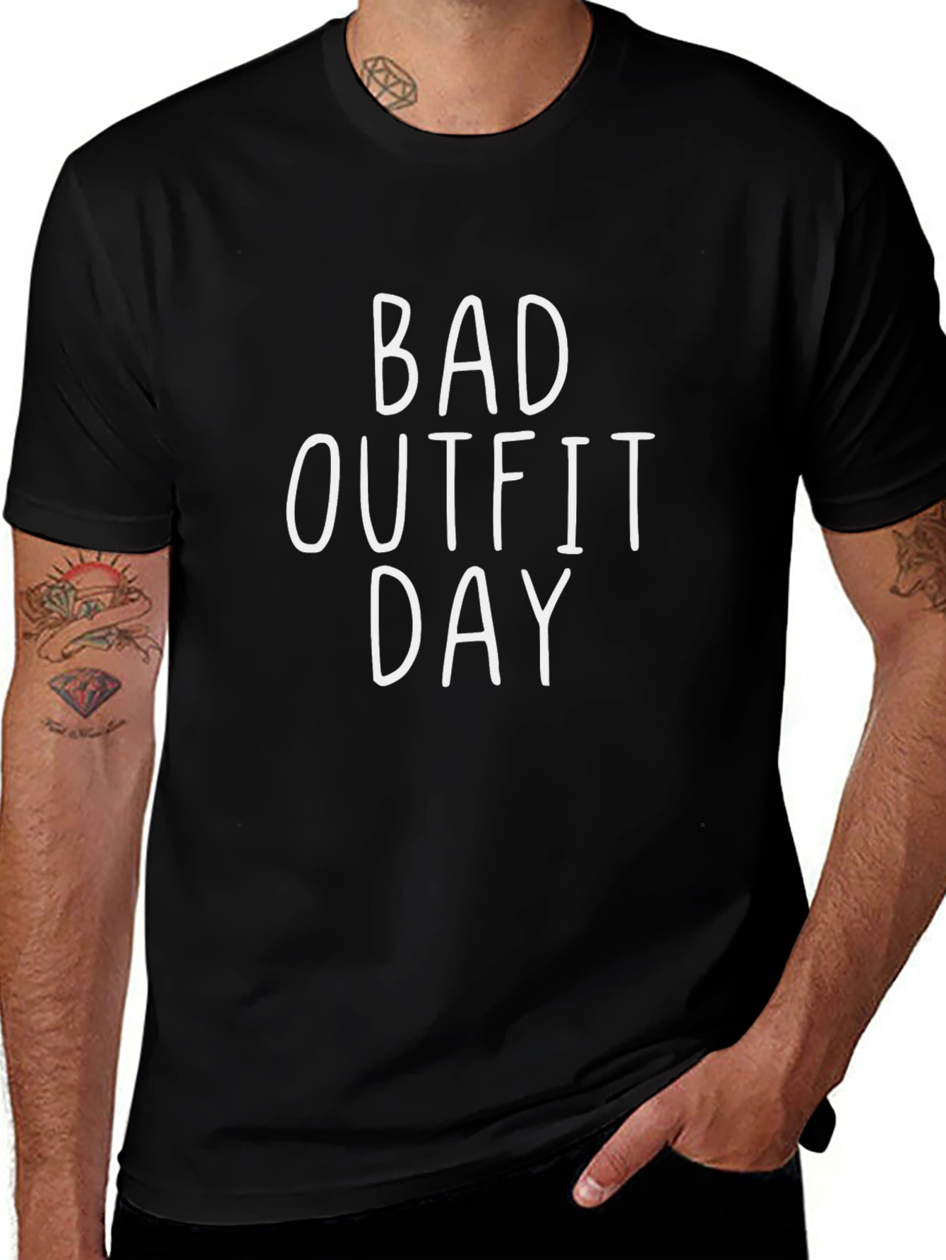Bad Outfit Day Graphic Tee - Unisex