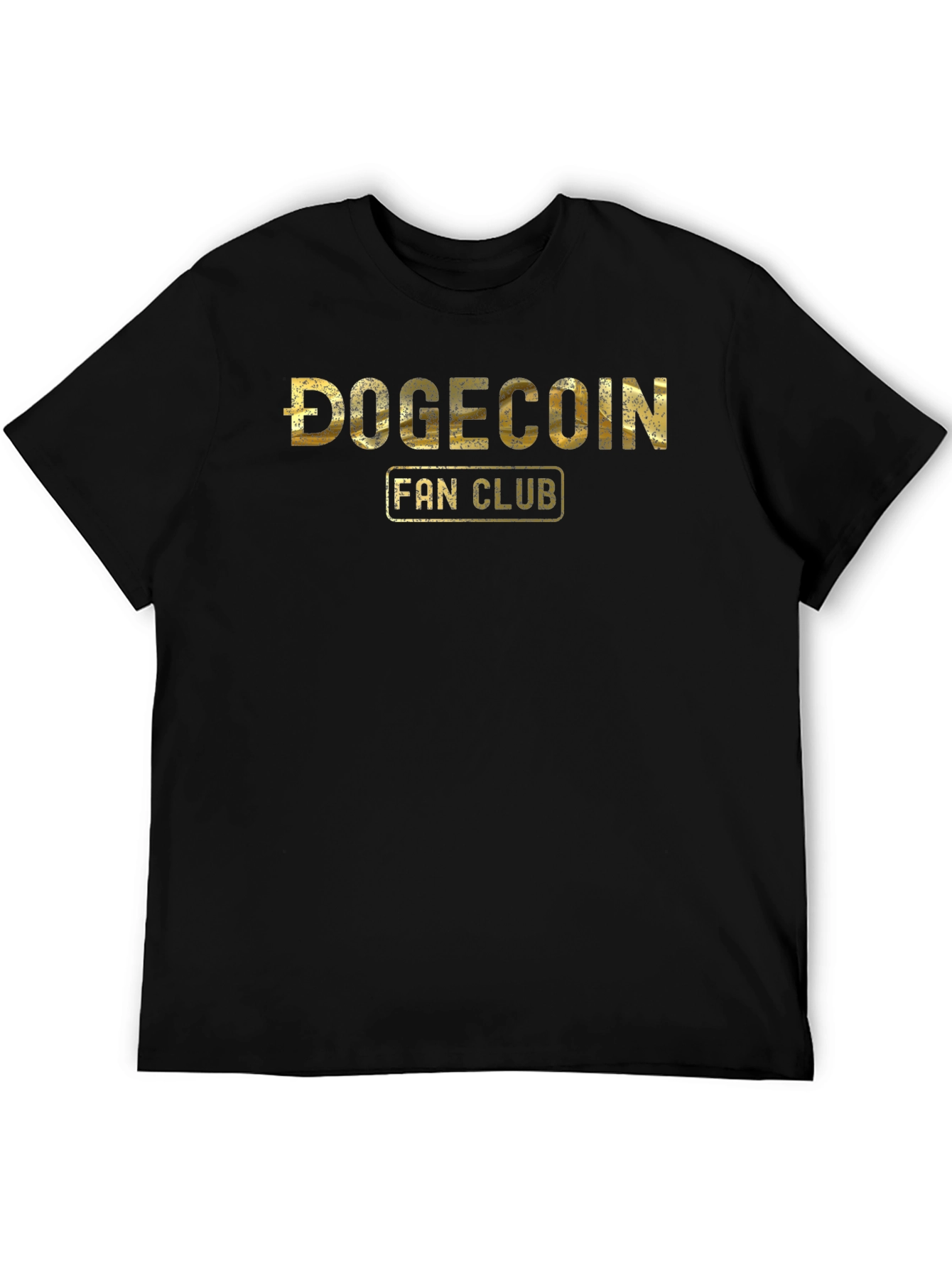 Dogecoin Fan Club T-Shirt - Black