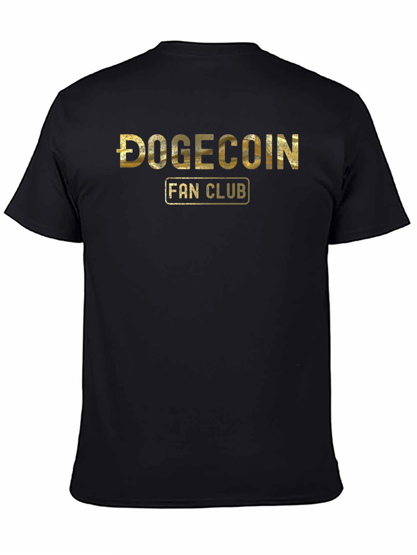 Dogecoin Fan Club T-Shirt - Black