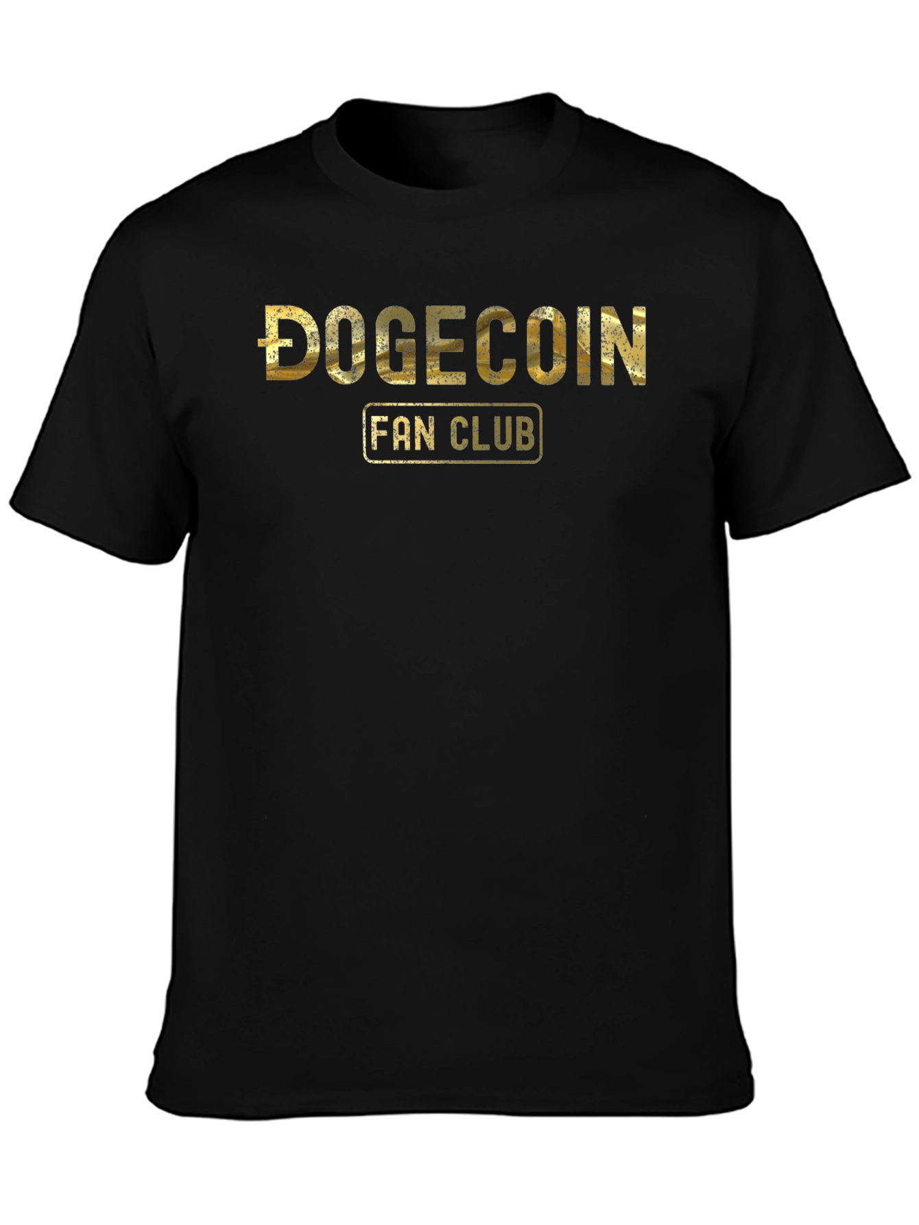 Dogecoin Fan Club T-Shirt - Black