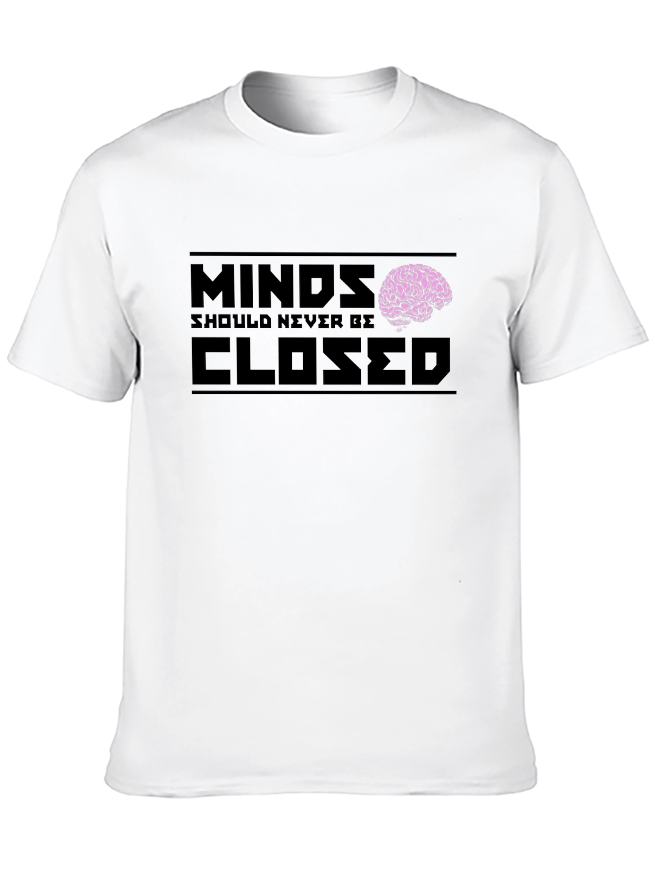 Open Minds T-Shirt - Brain Graphic Tee