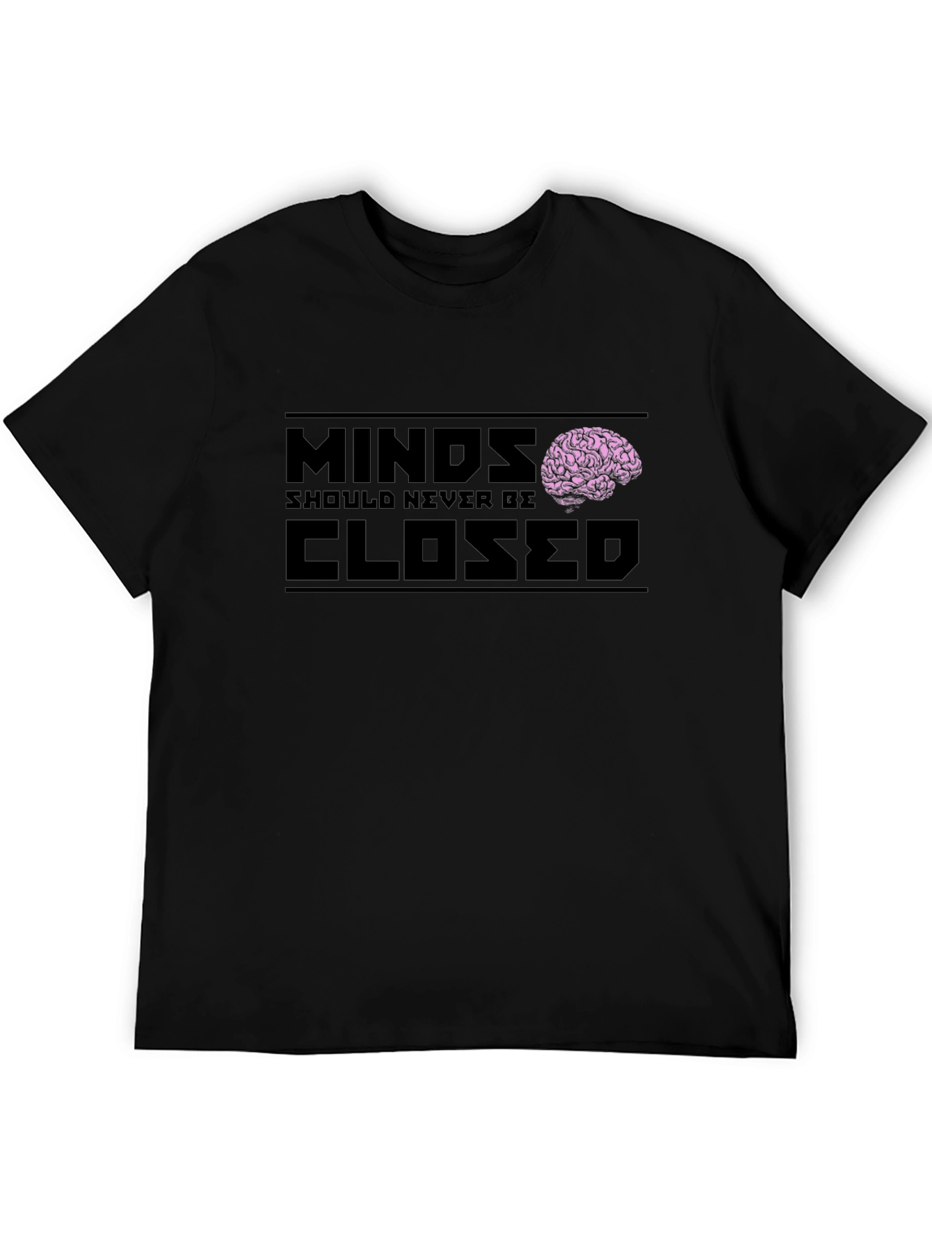 Open Minds T-Shirt - Brain Graphic Tee