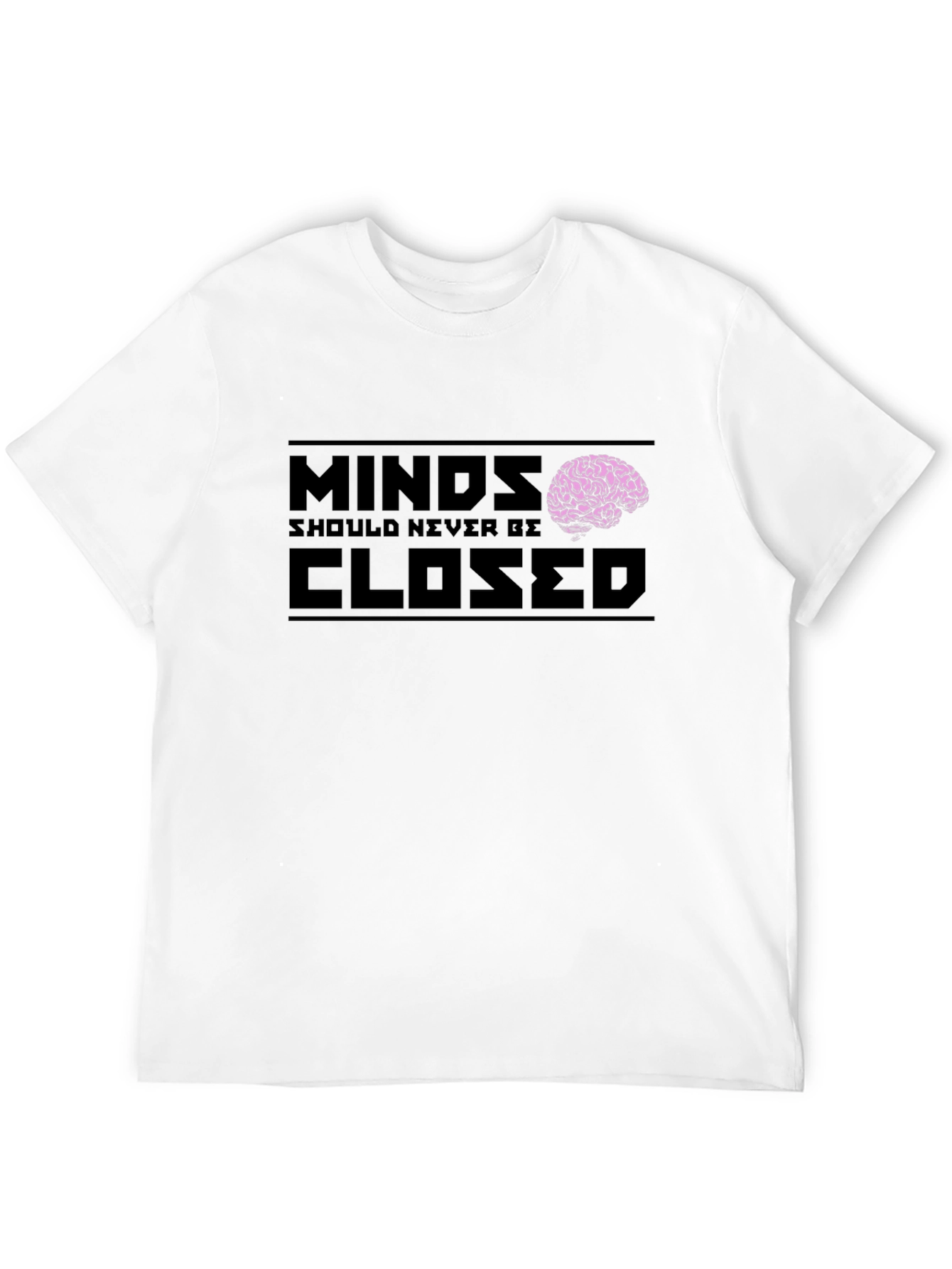 Open Minds T-Shirt - Brain Graphic Tee