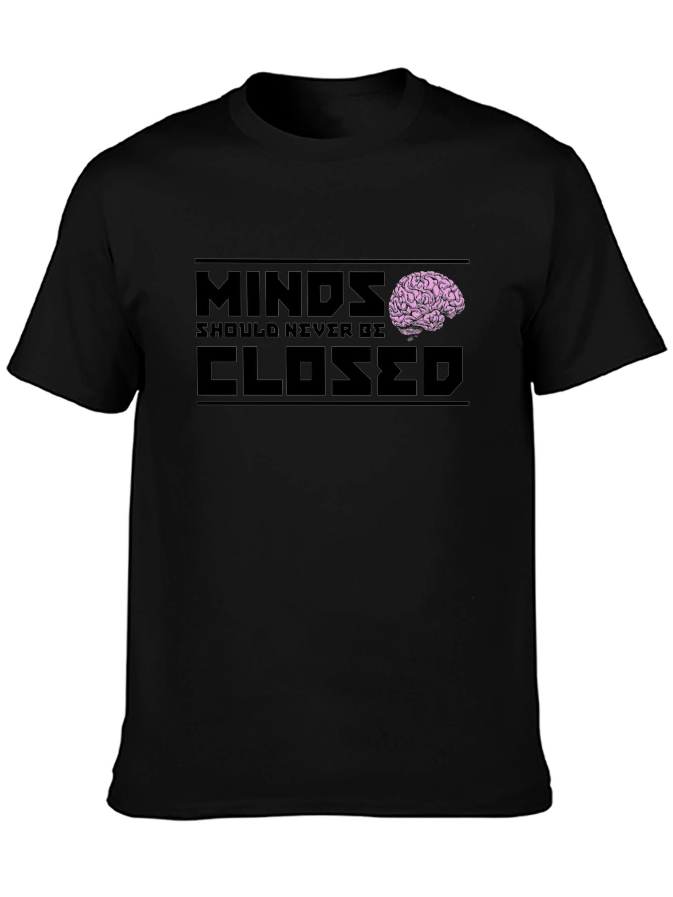 Open Minds T-Shirt - Brain Graphic Tee