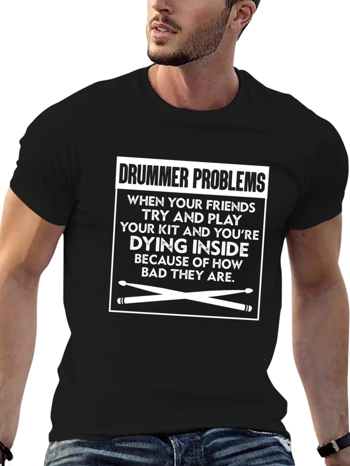 Drummer Problems Graphic T-Shirt