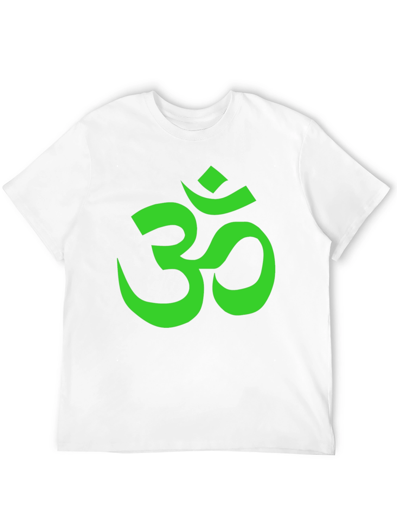 Om Symbol Graphic Tee - Black Cotton T-Shirt