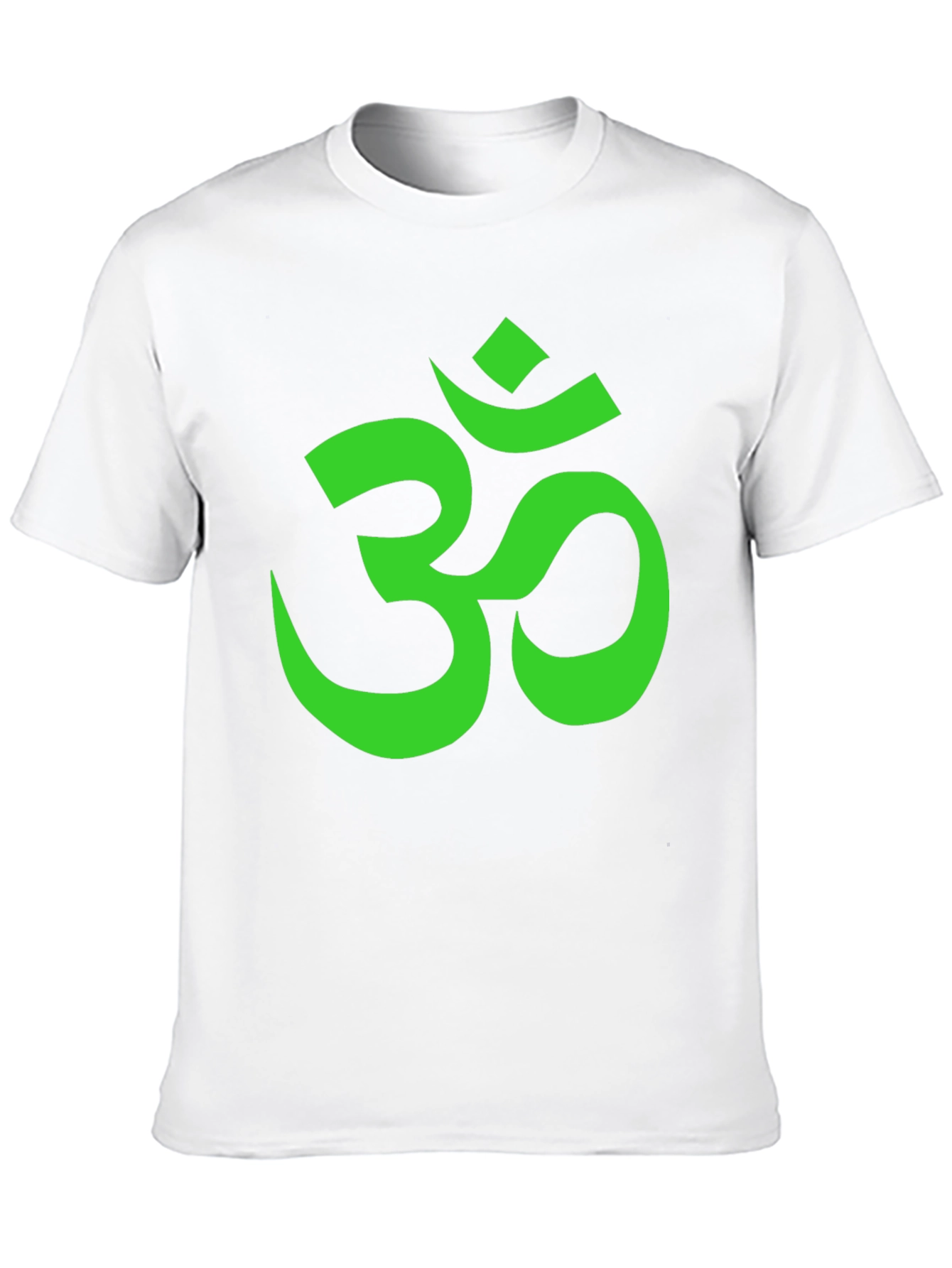 Om Symbol Graphic Tee - Black Cotton T-Shirt