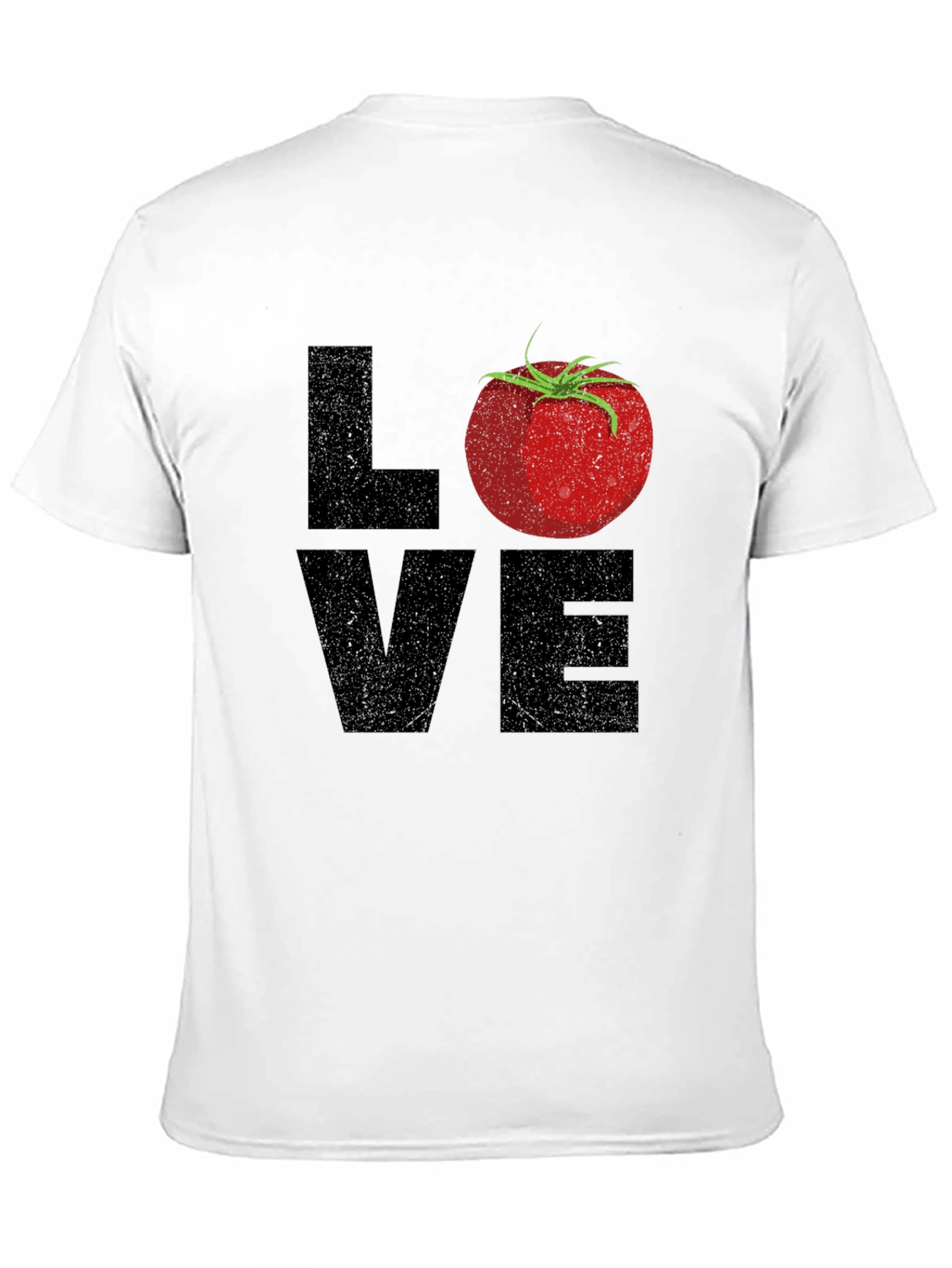 Love Tomato Graphic Tee - Mens Black T-Shirt