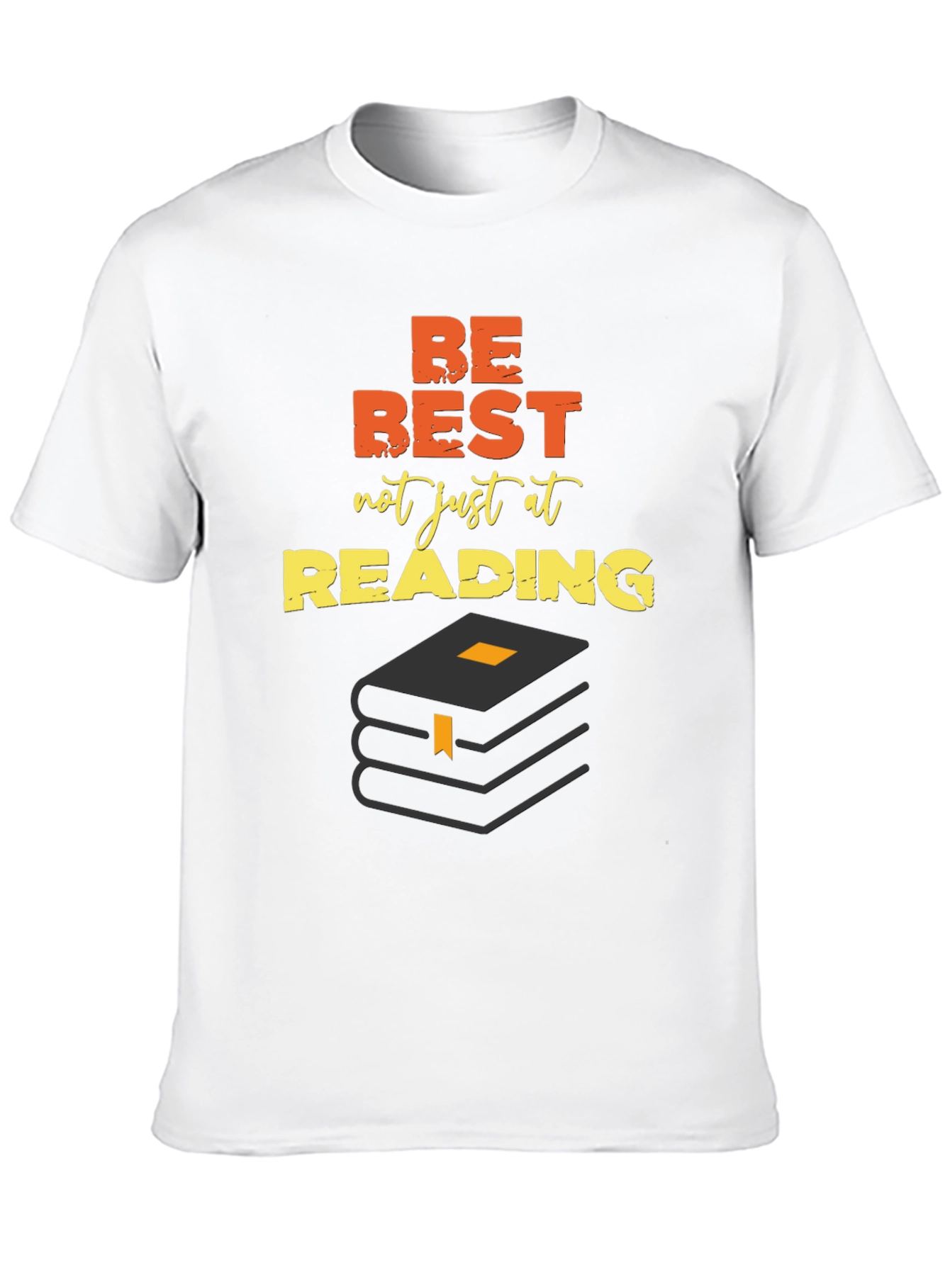 Be Best At Reading Black Graphic Tee