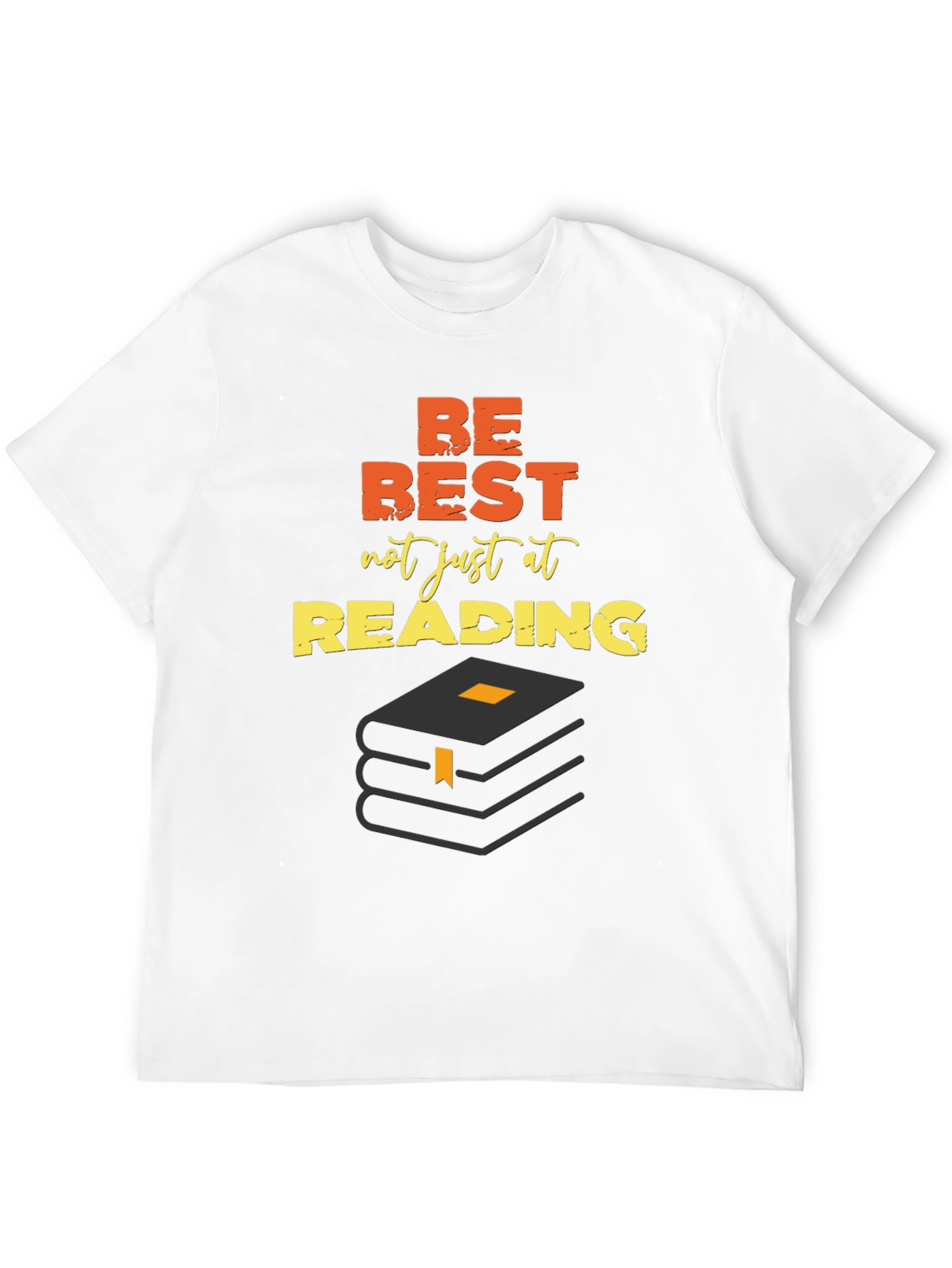 Be Best At Reading Black Graphic Tee