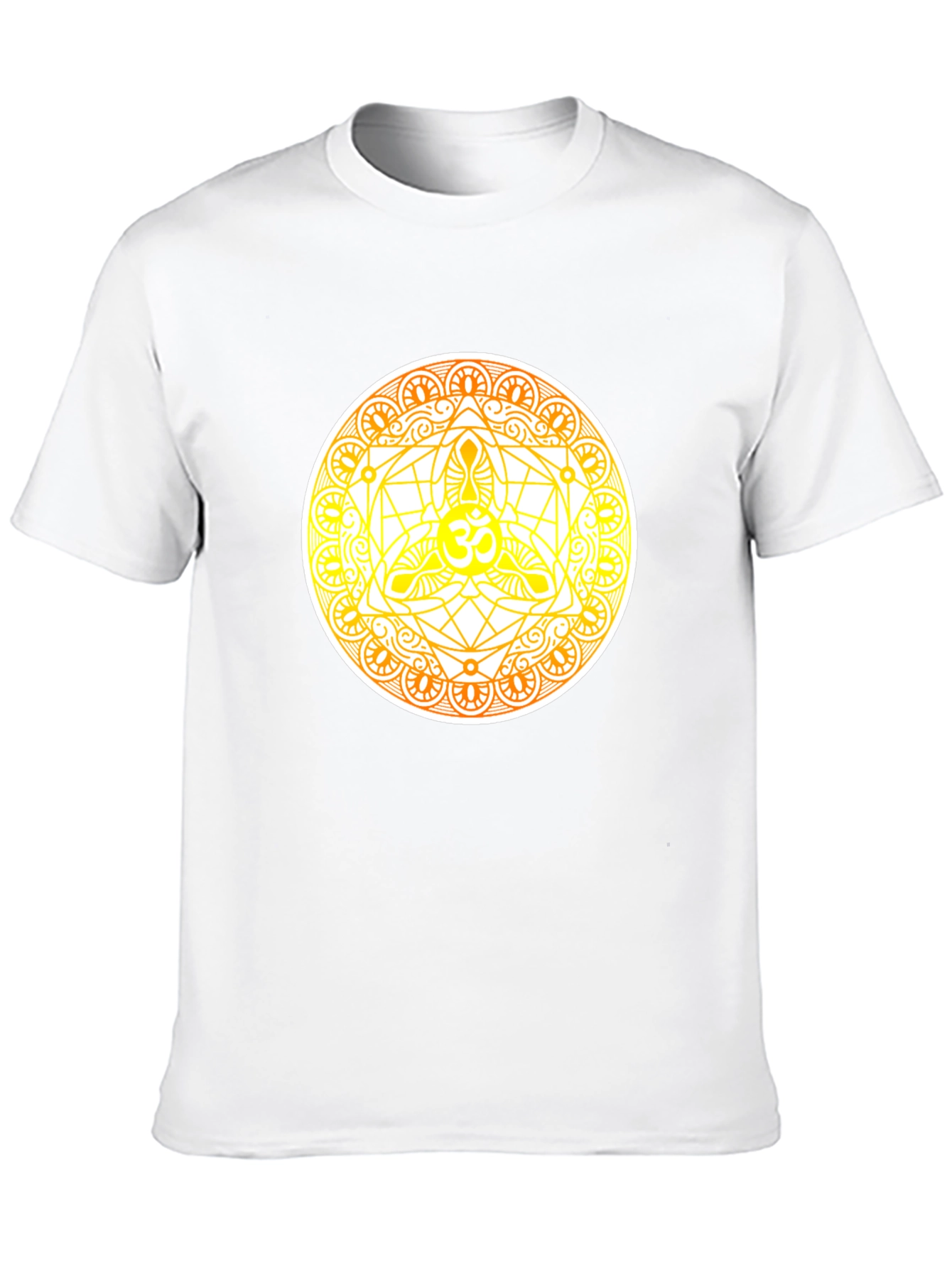 Om Mandala Graphic Tee - Spiritual Design T-Shirt