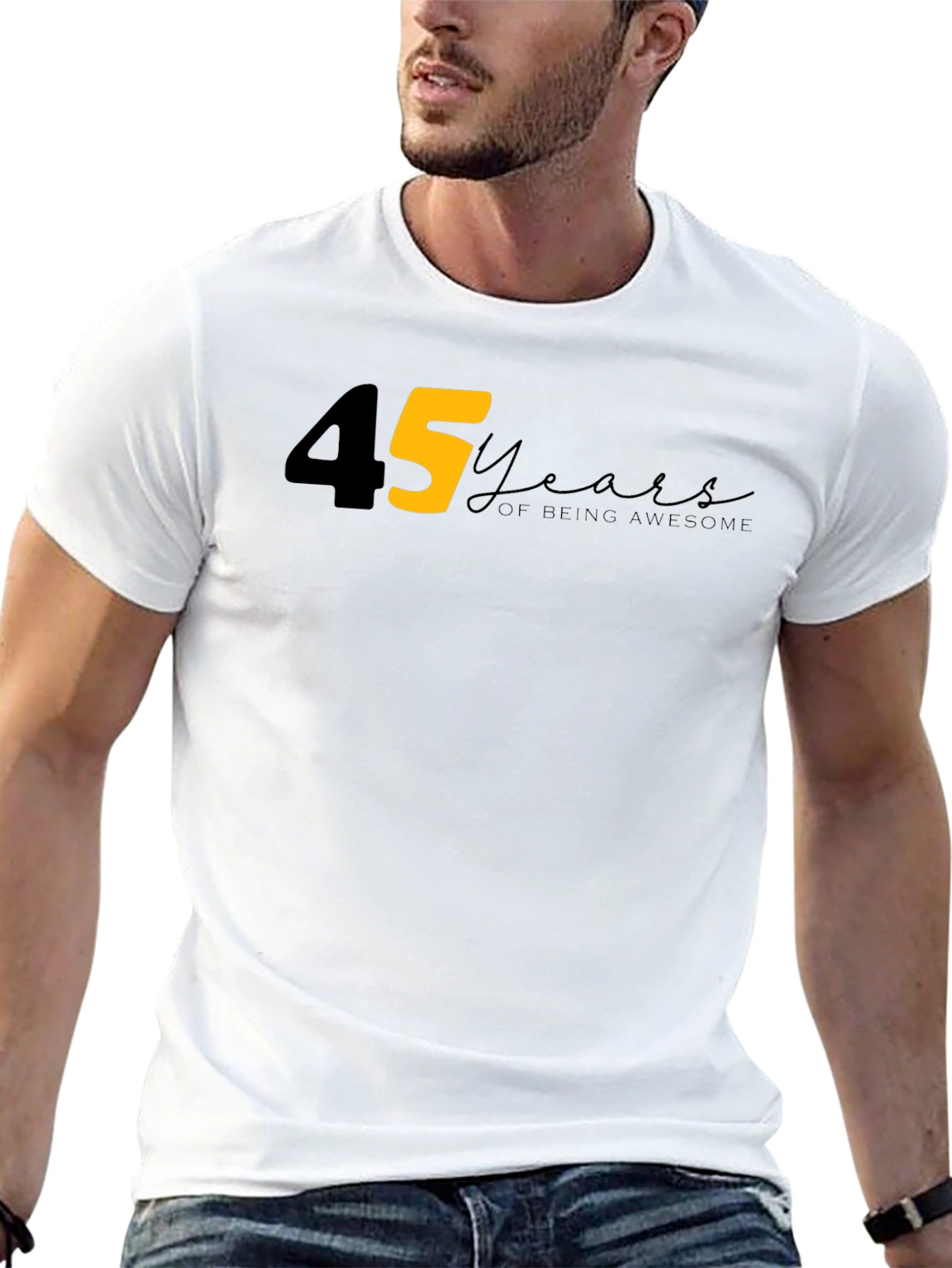 45 Years Of Being Awesome T-Shirt