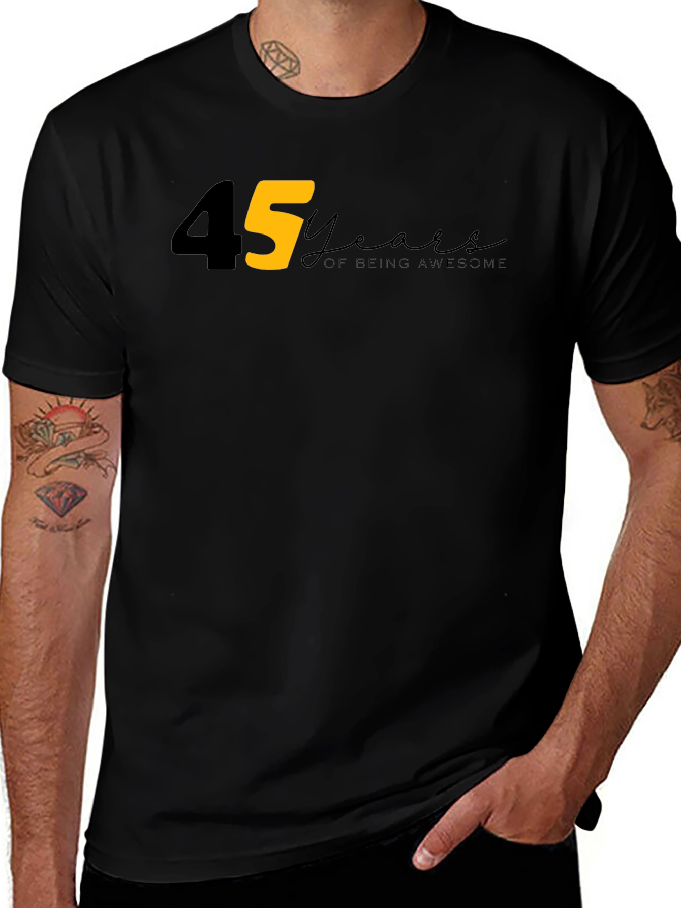 45 Years Of Being Awesome T-Shirt