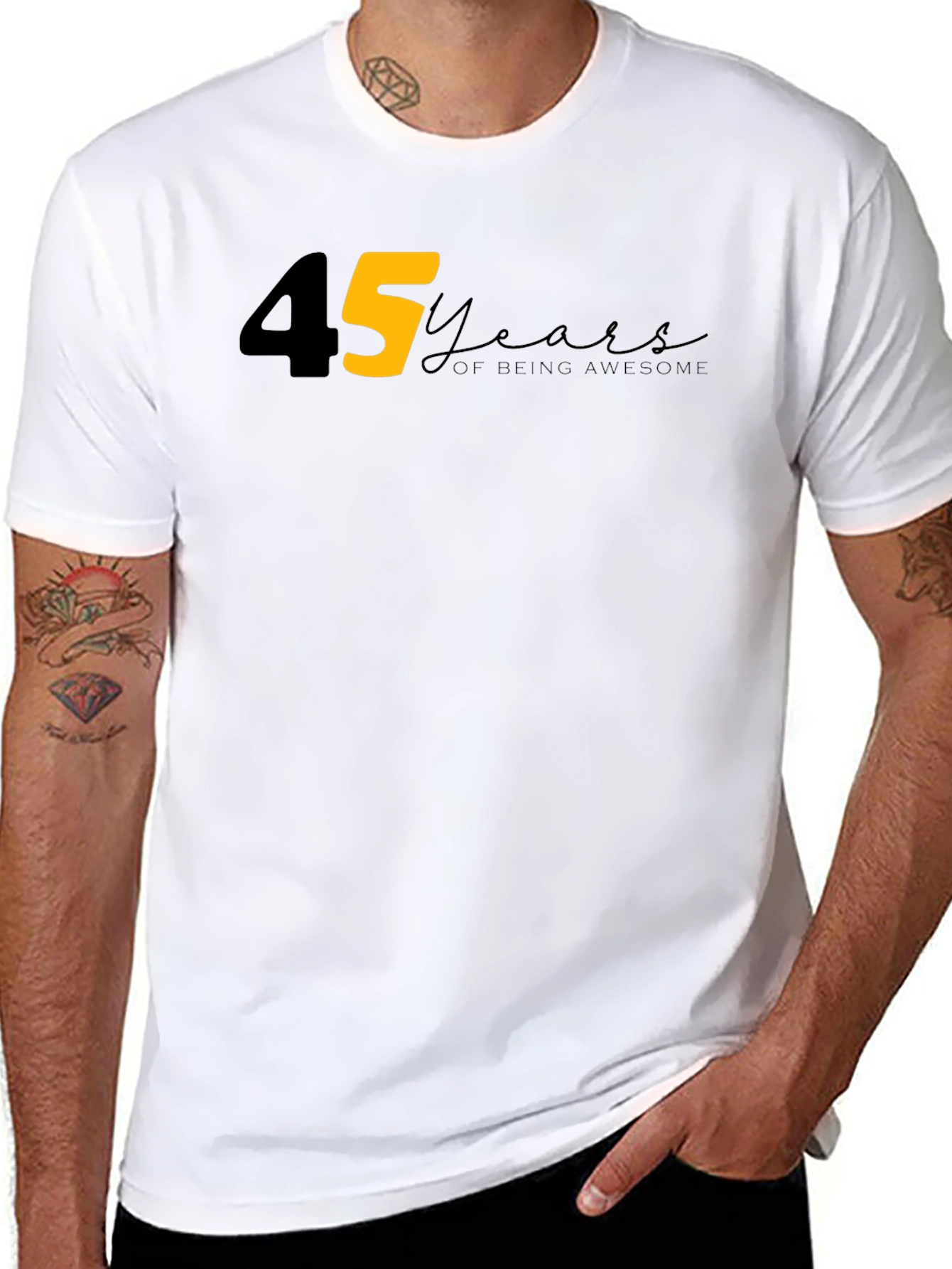 45 Years Of Being Awesome T-Shirt