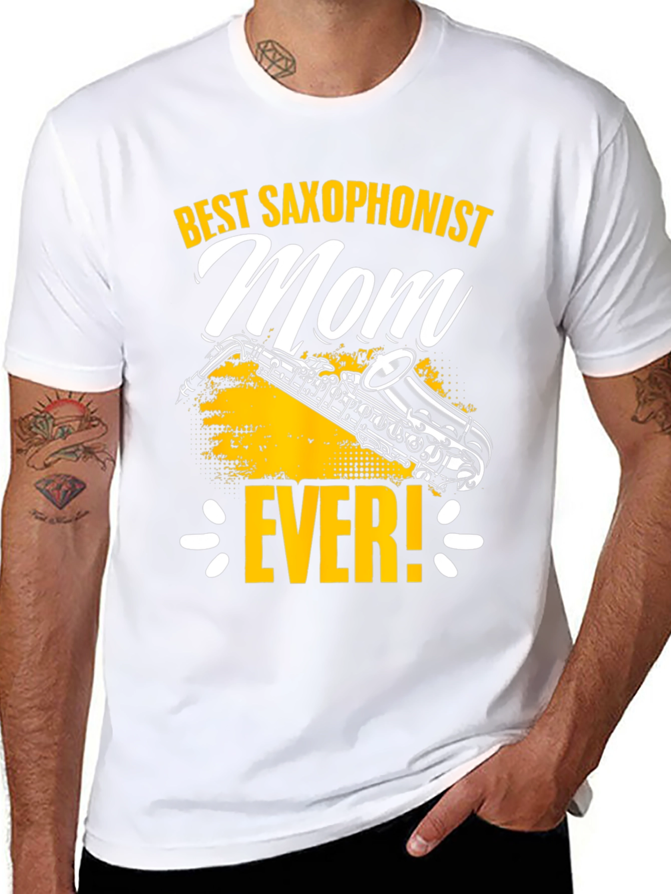 Best Saxophonist Mom Ever T-Shirt